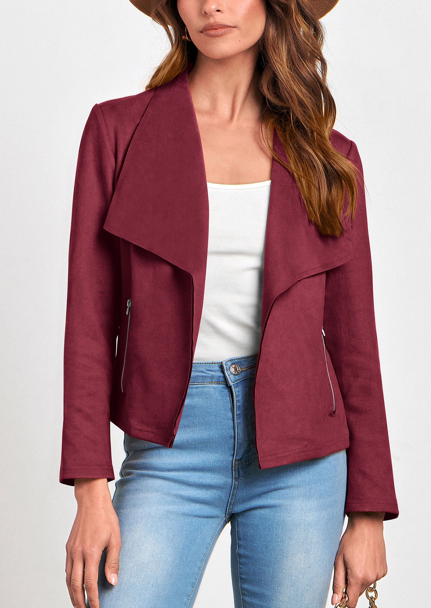 Chaqueta corta sintética