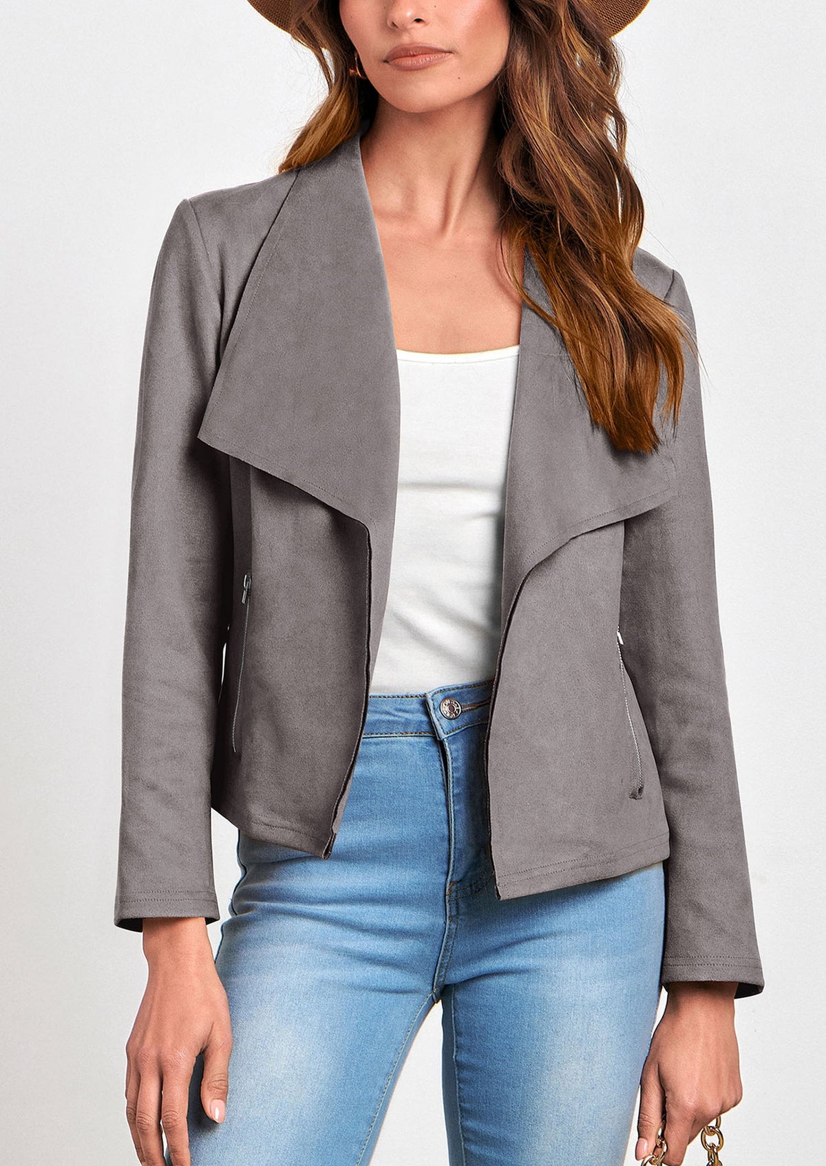 Chaqueta corta de sintético