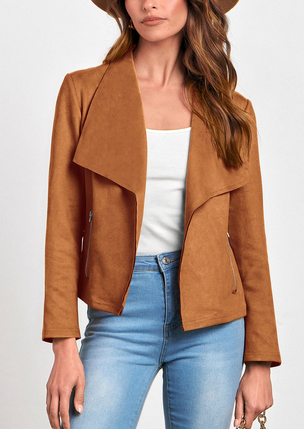 Chaqueta corta de sintético