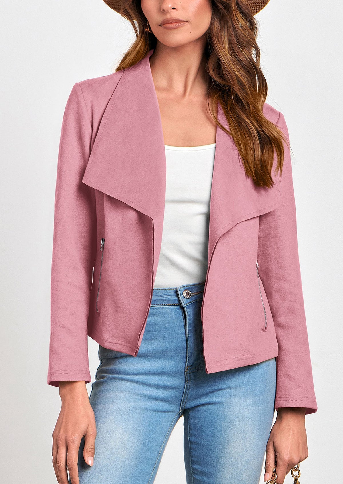 Chaqueta corta de sintético