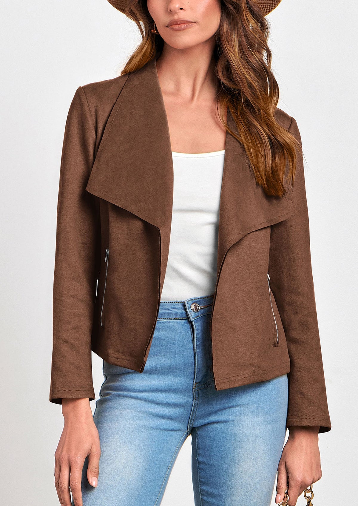 Chaqueta corta de sintético
