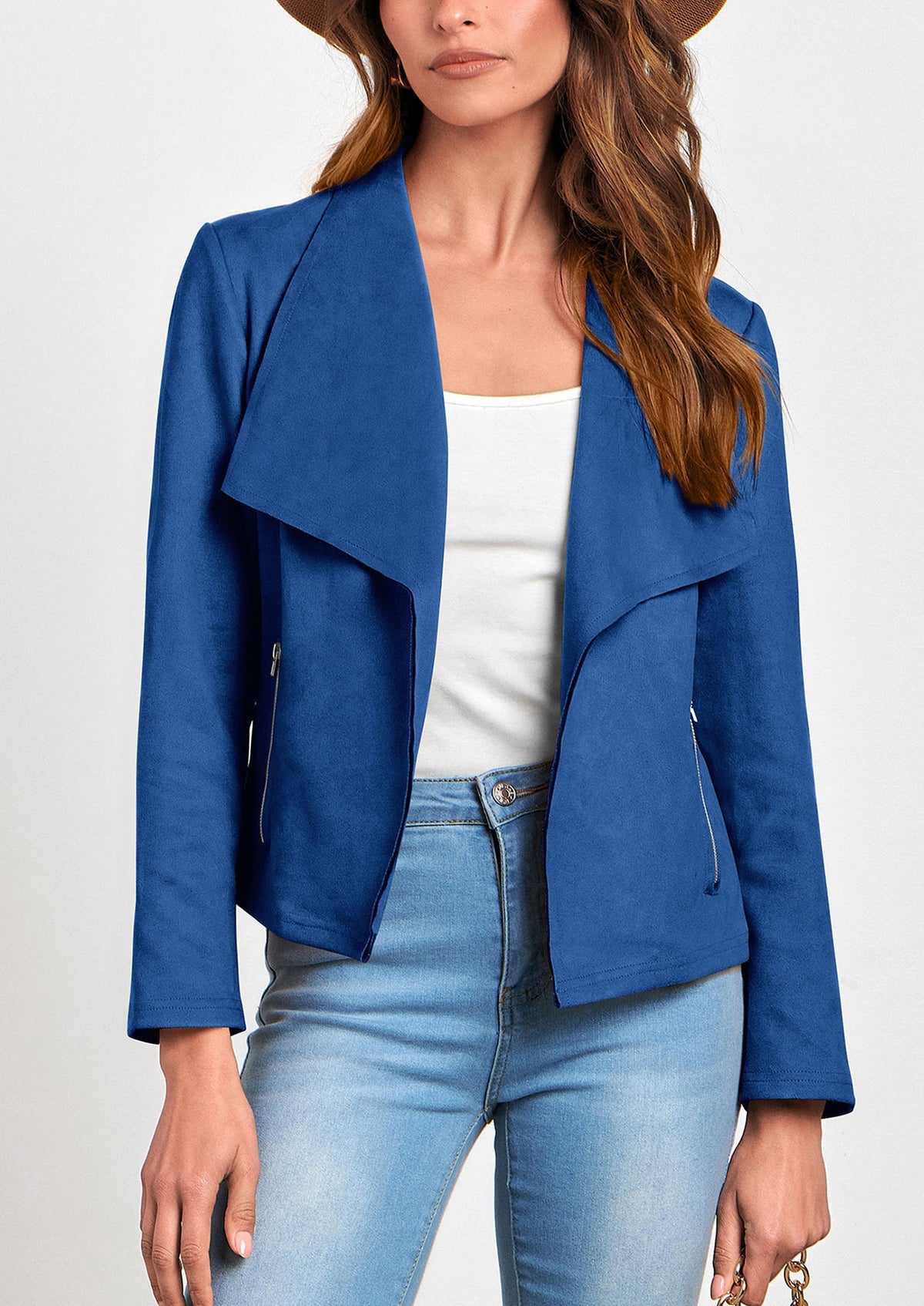 Chaqueta corta de sintético