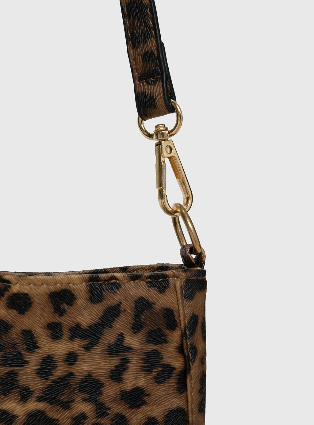 Bolso de hombro de leopardo