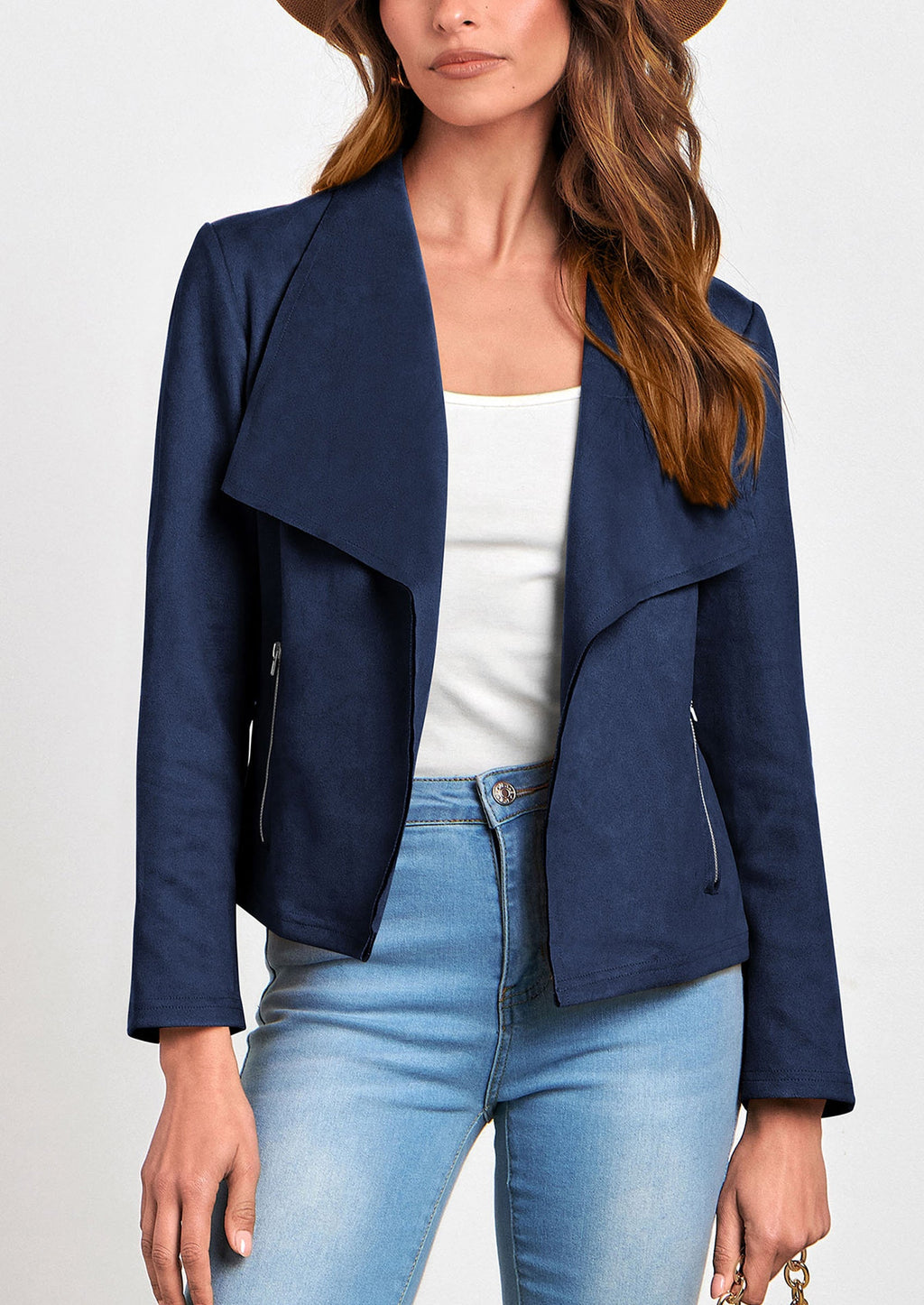 Chaqueta corta de sintético