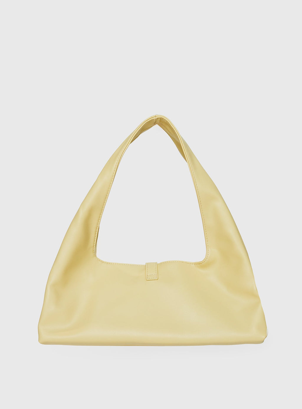 Bolso de hombro color mantequilla