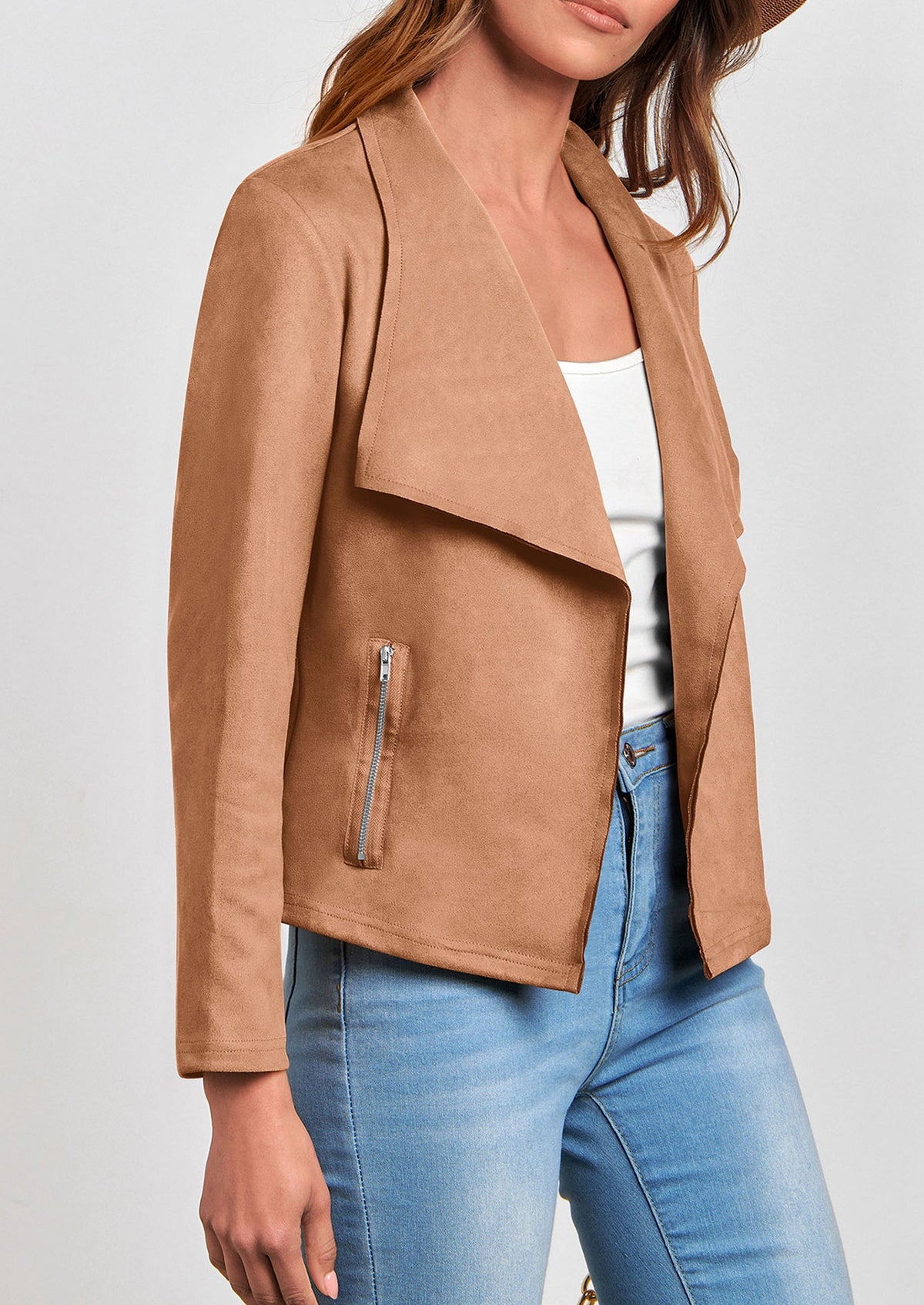 Chaqueta corta de sintético