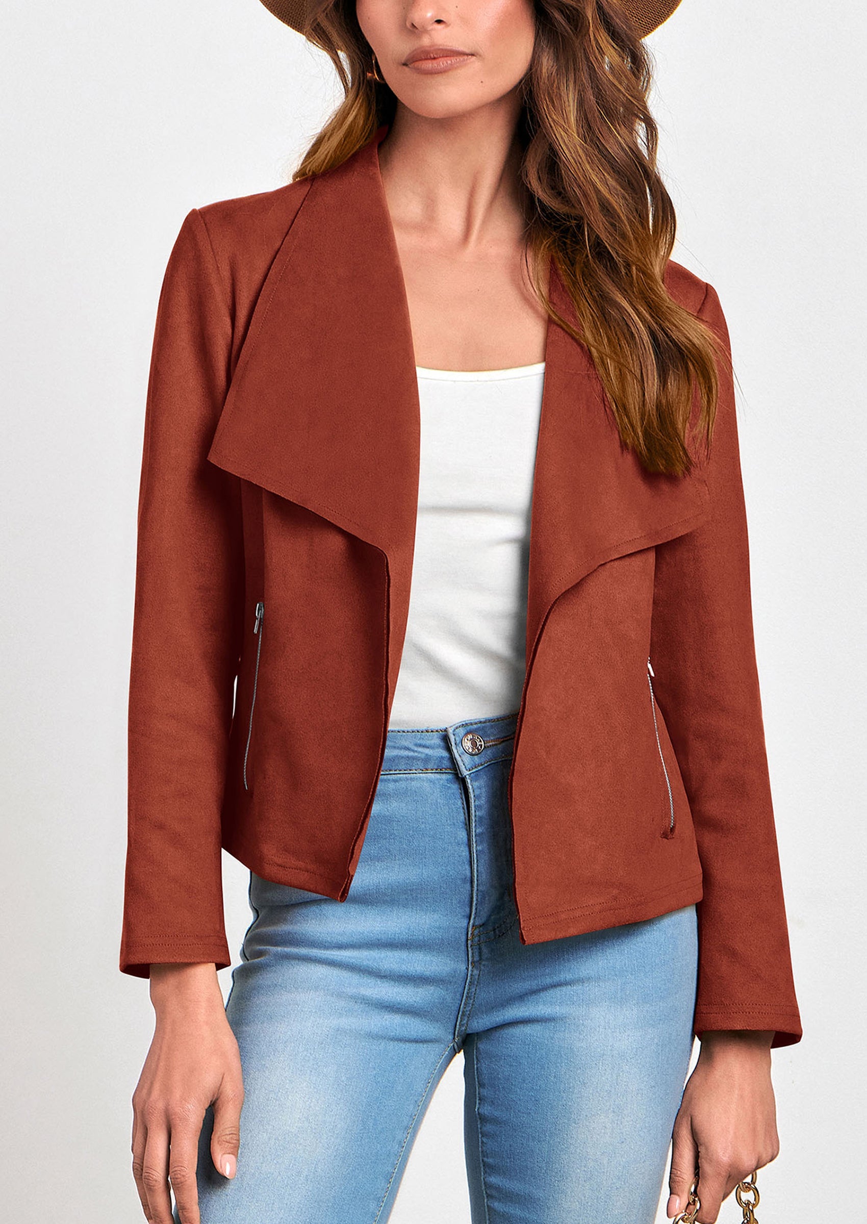 Chaqueta corta sintética