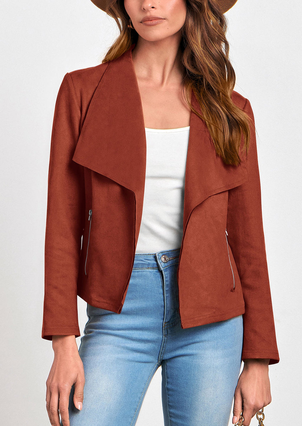 Chaqueta corta de sintético
