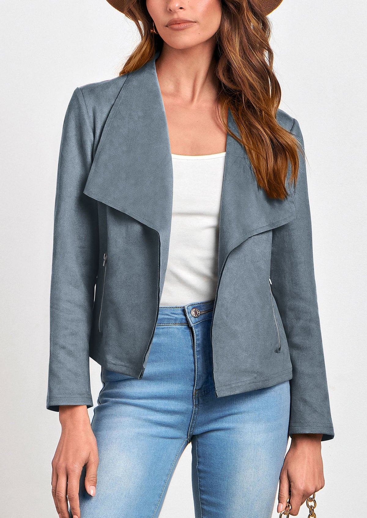 Chaqueta corta de sintético