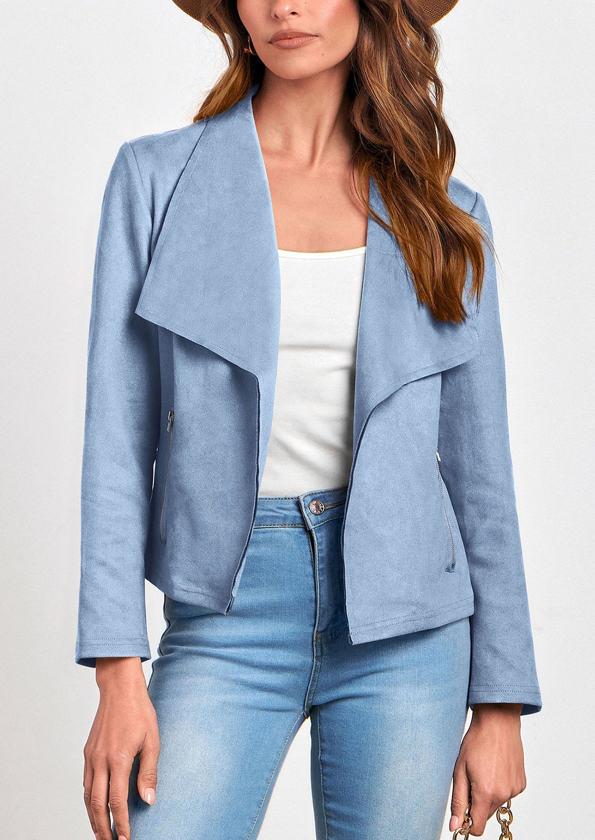 Chaqueta corta de sintético