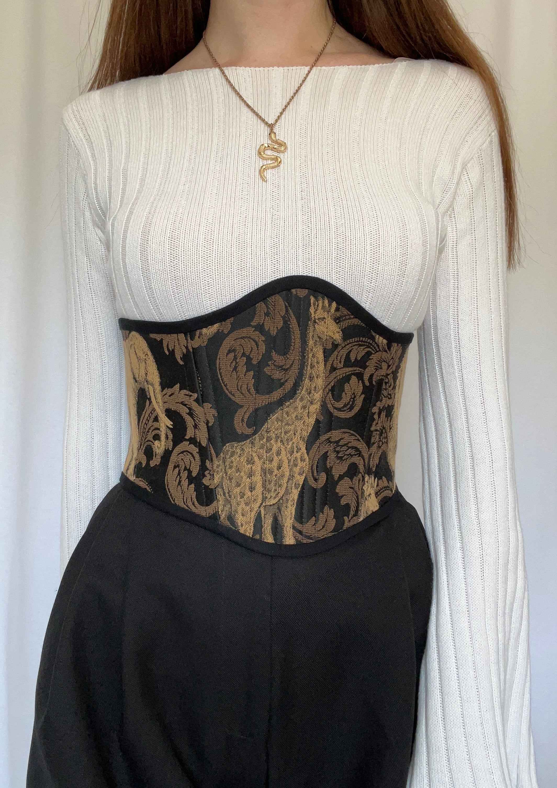 Cinturón corsé underbust
