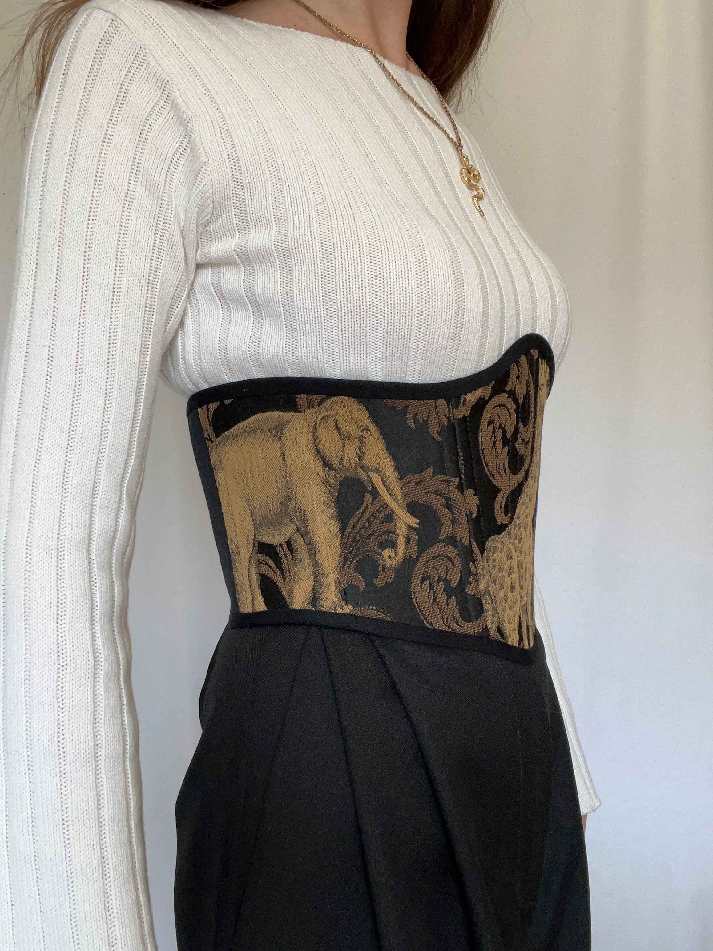 Cinturón corsé underbust