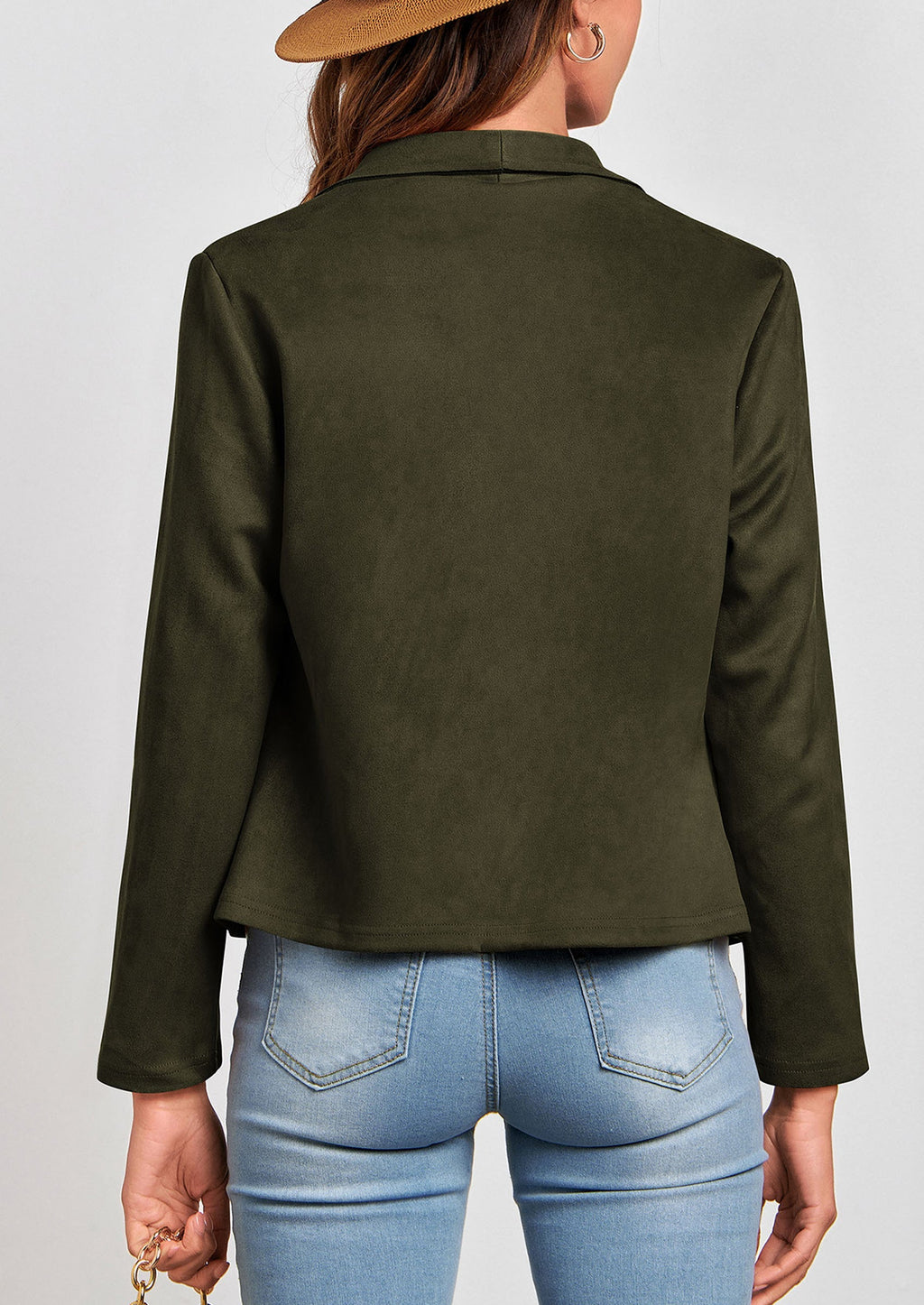 Chaqueta corta de sintético