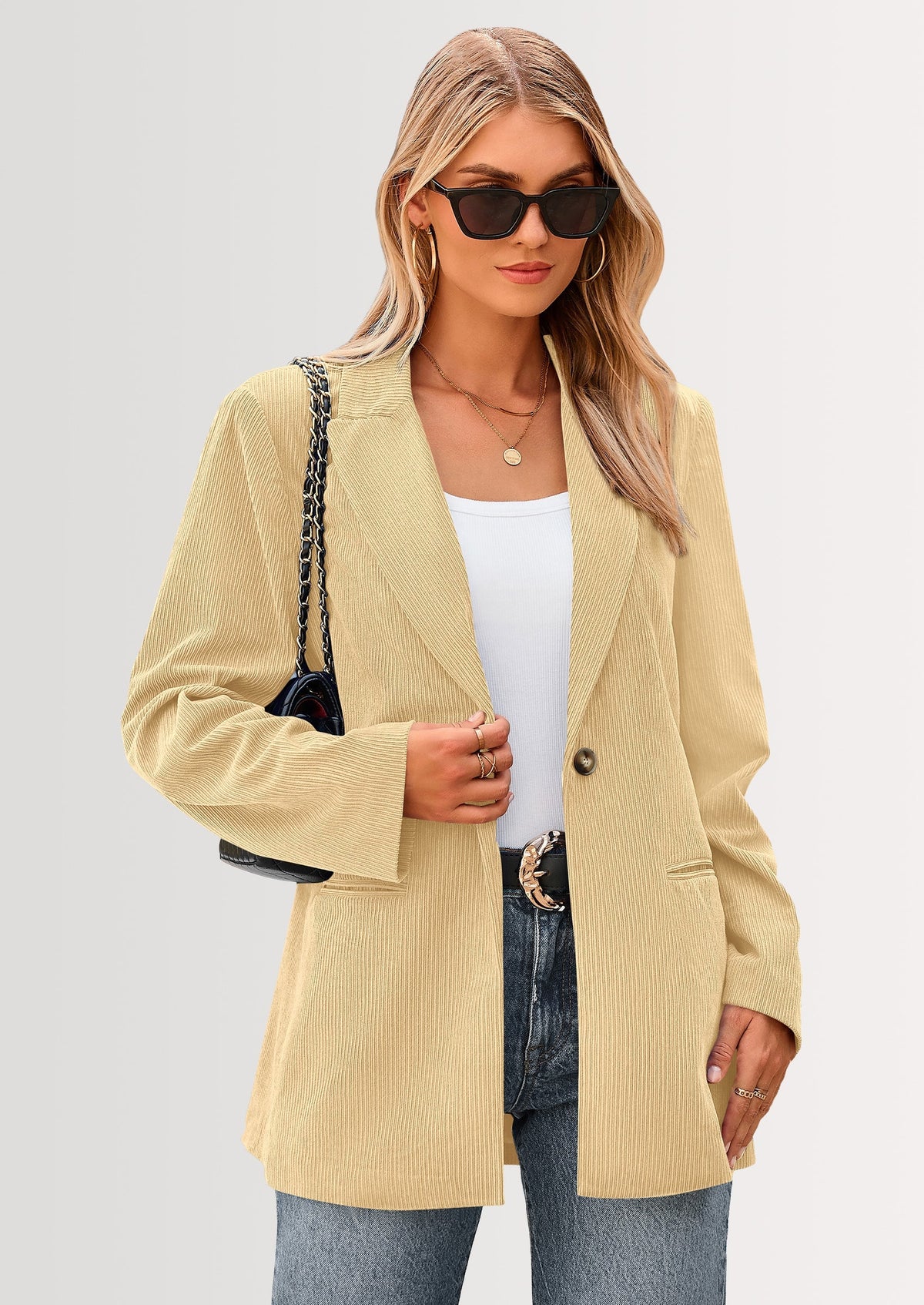 Blazer de pana de invierno