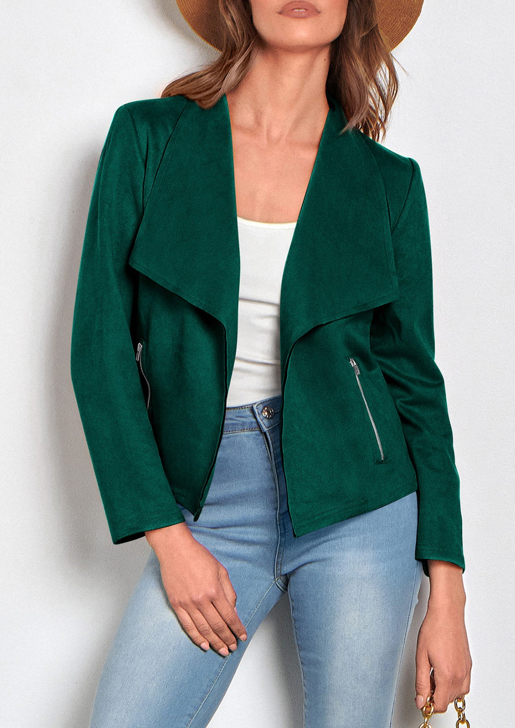 Chaqueta corta de sintético
