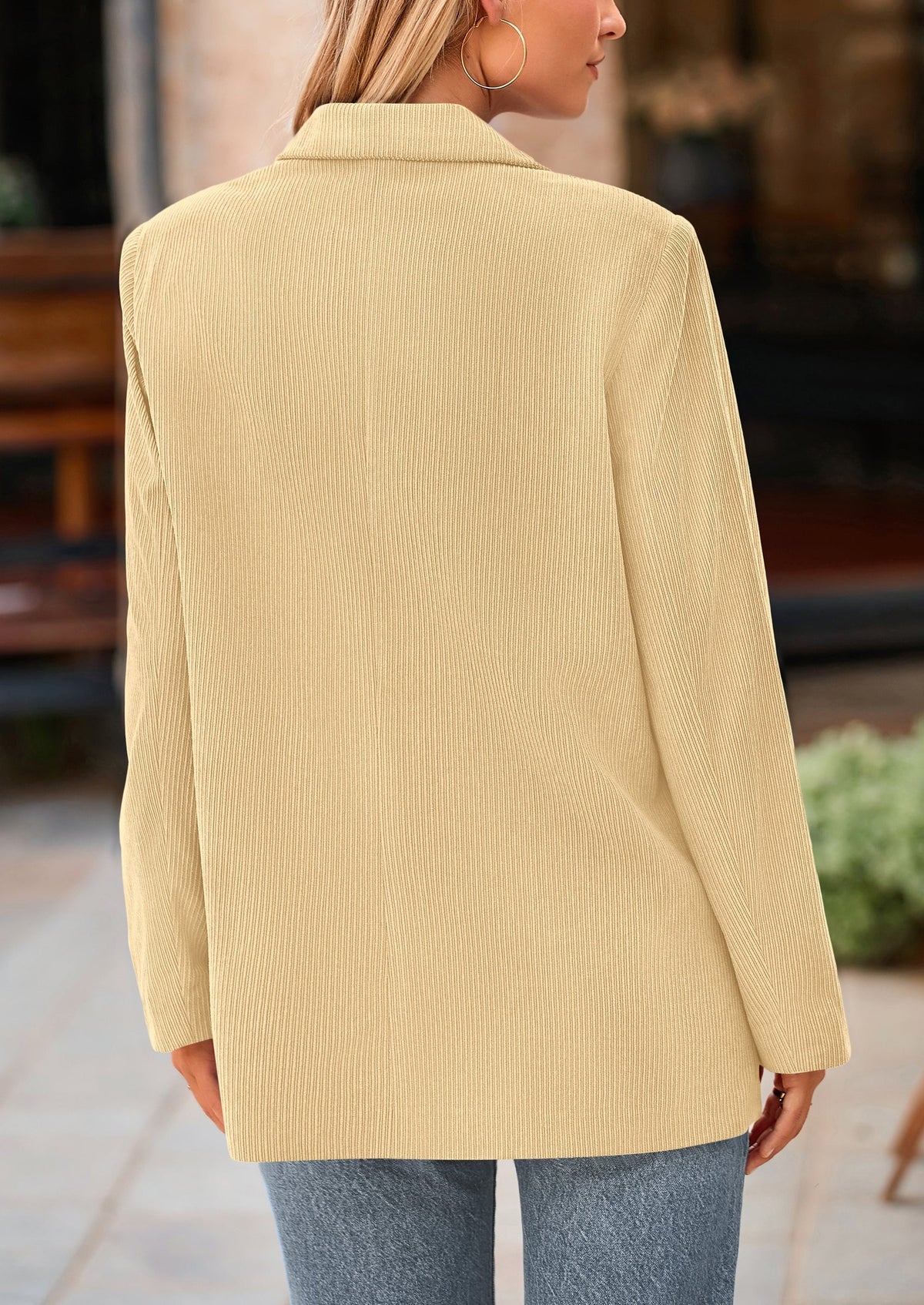 Blazer de pana de invierno