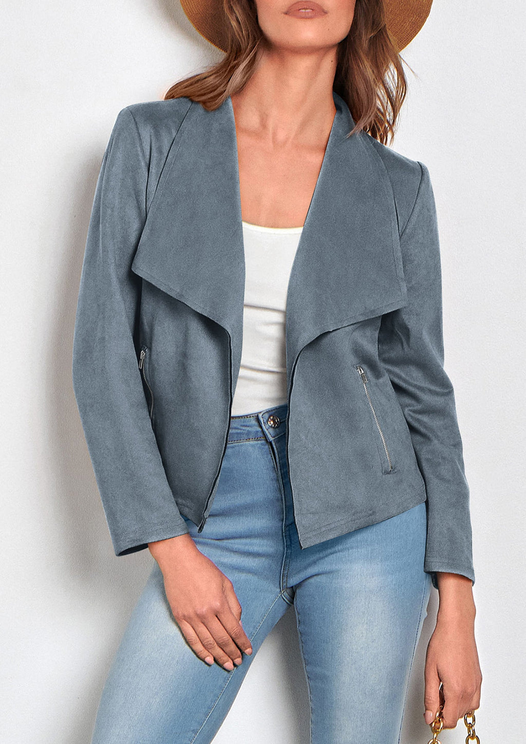 Chaqueta corta de sintético