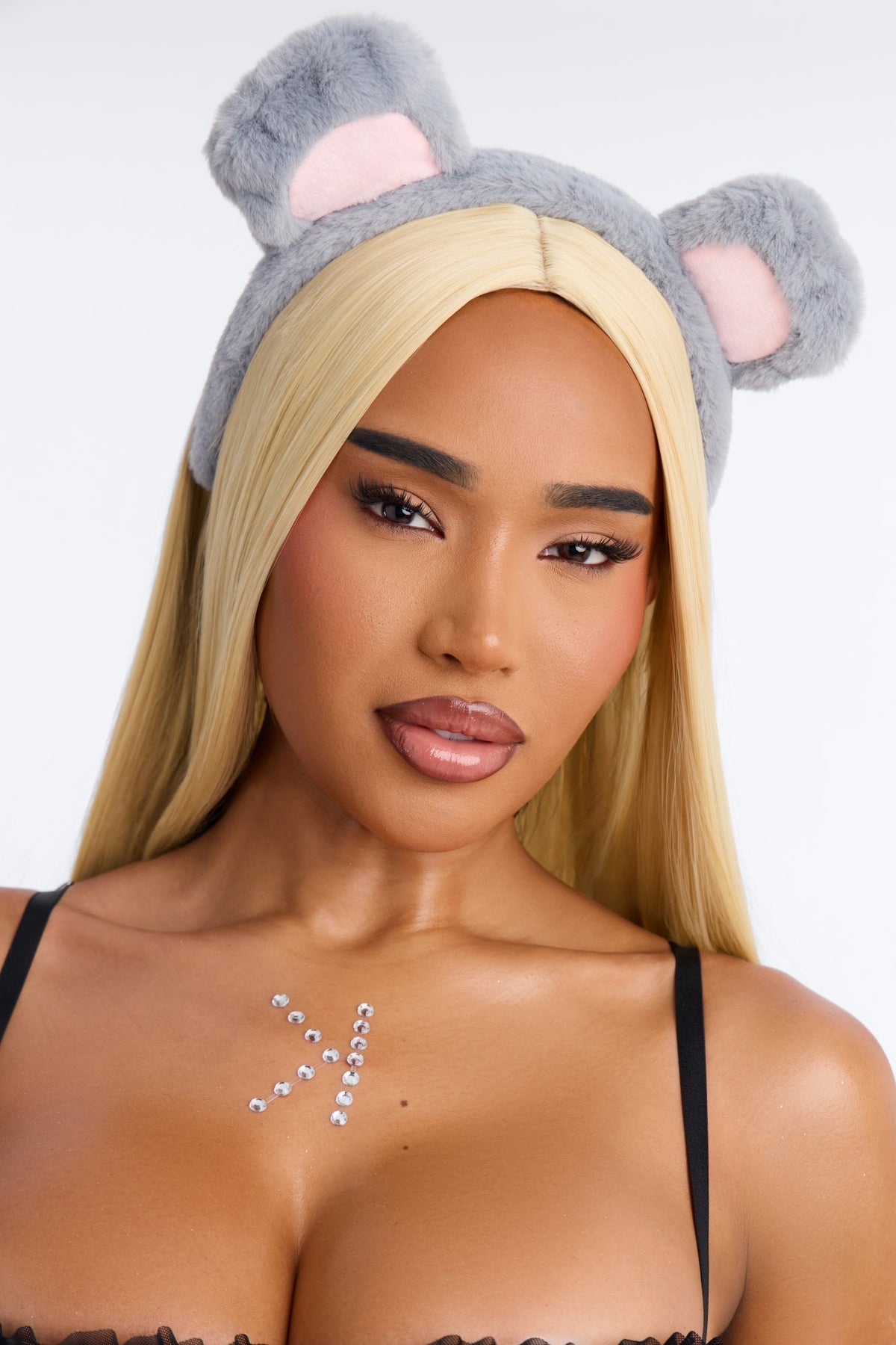 Conjunto de disfraz negro de 6 piezas de A Mouse Duh
