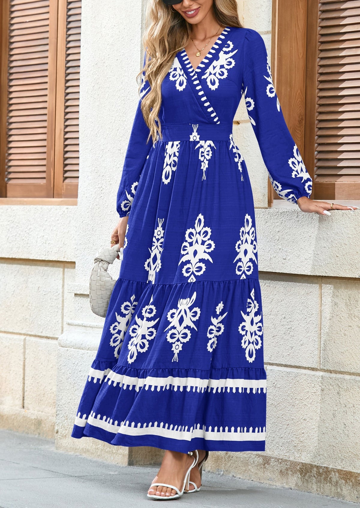 Vestido largo floral