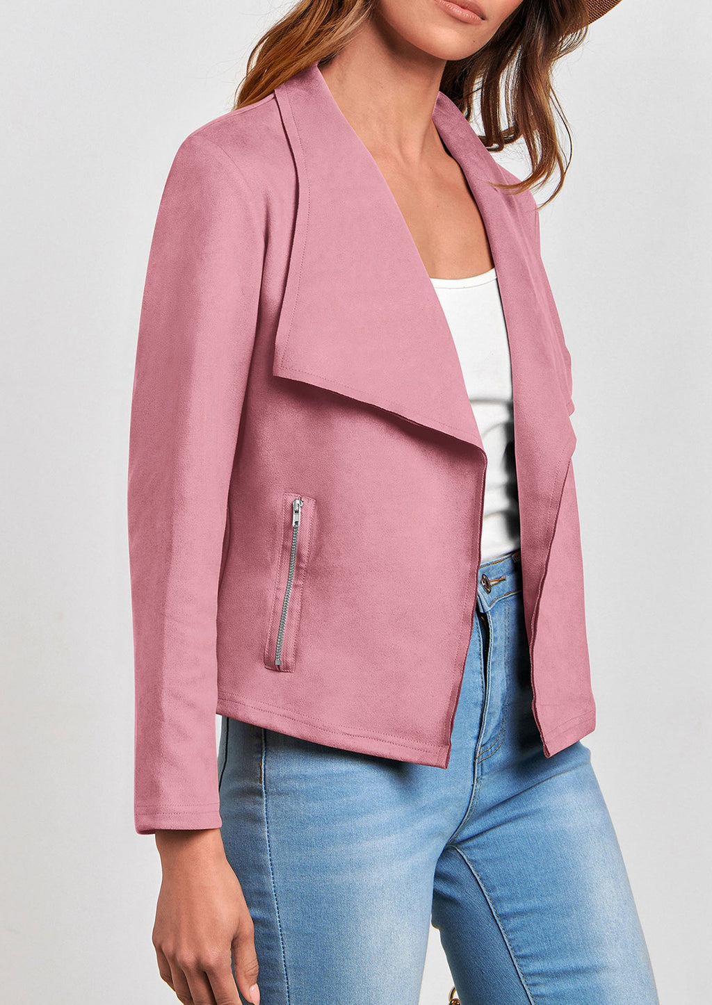 Chaqueta corta de sintético