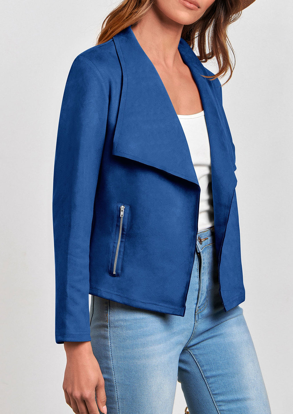 Chaqueta corta de sintético