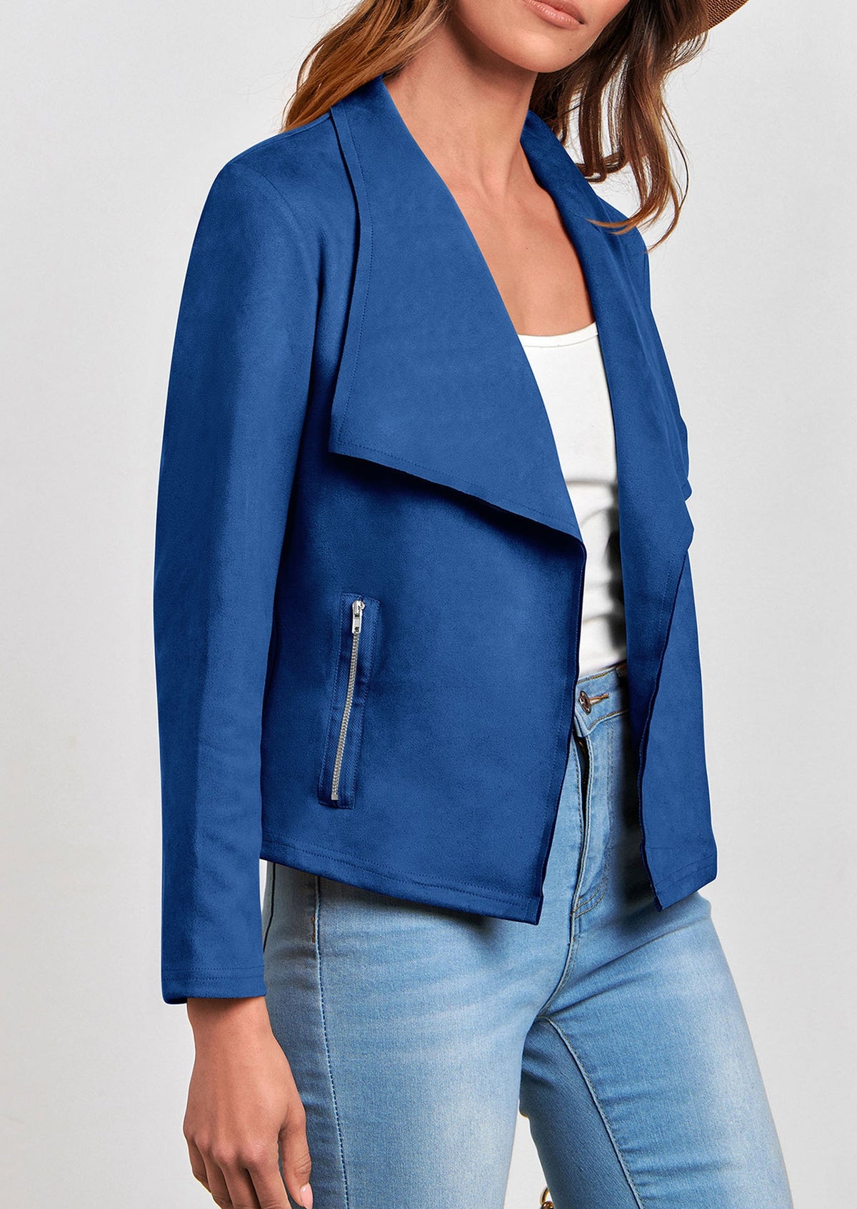 Chaqueta corta de sintético