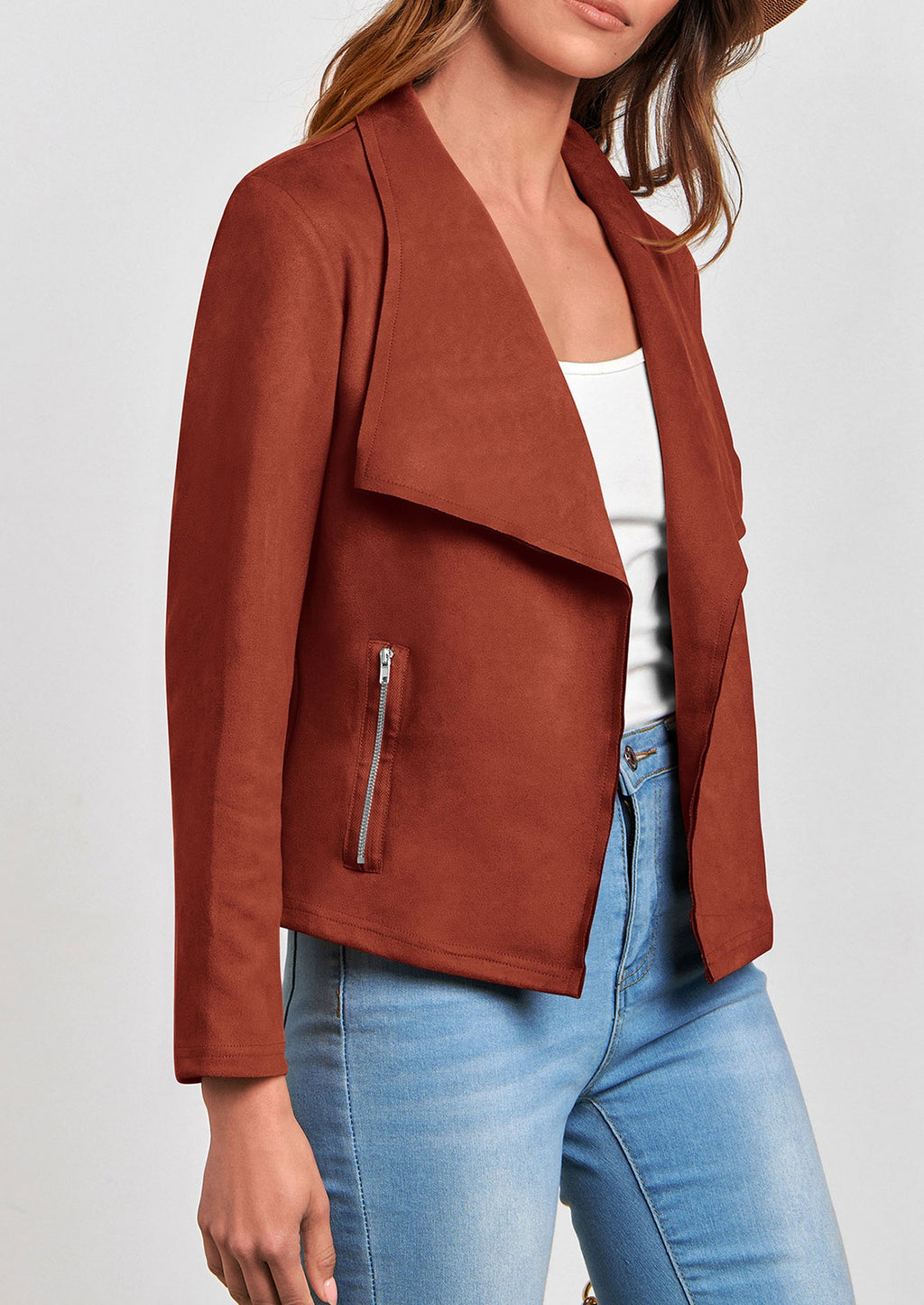 Chaqueta corta de sintético
