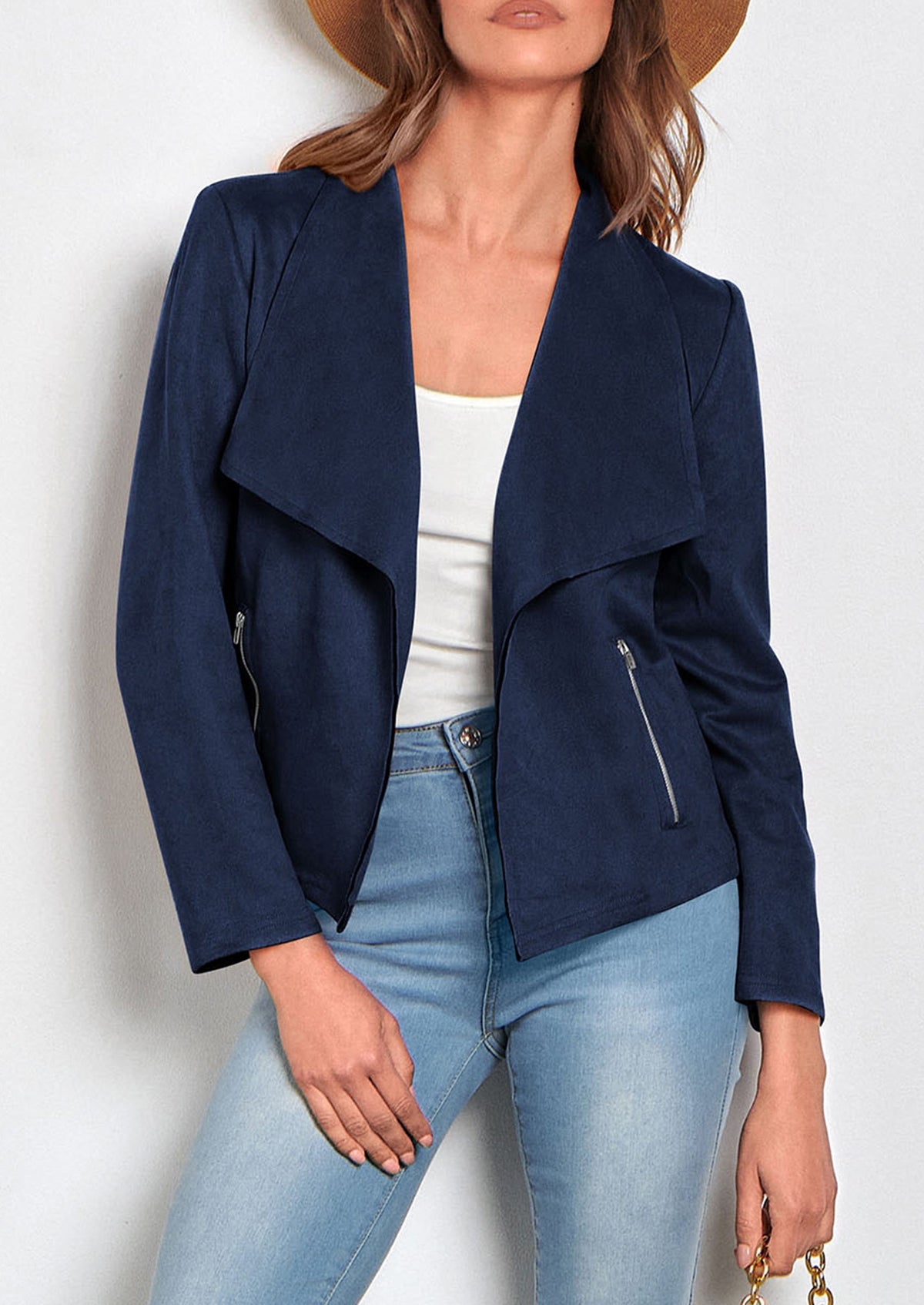 Chaqueta corta de sintético
