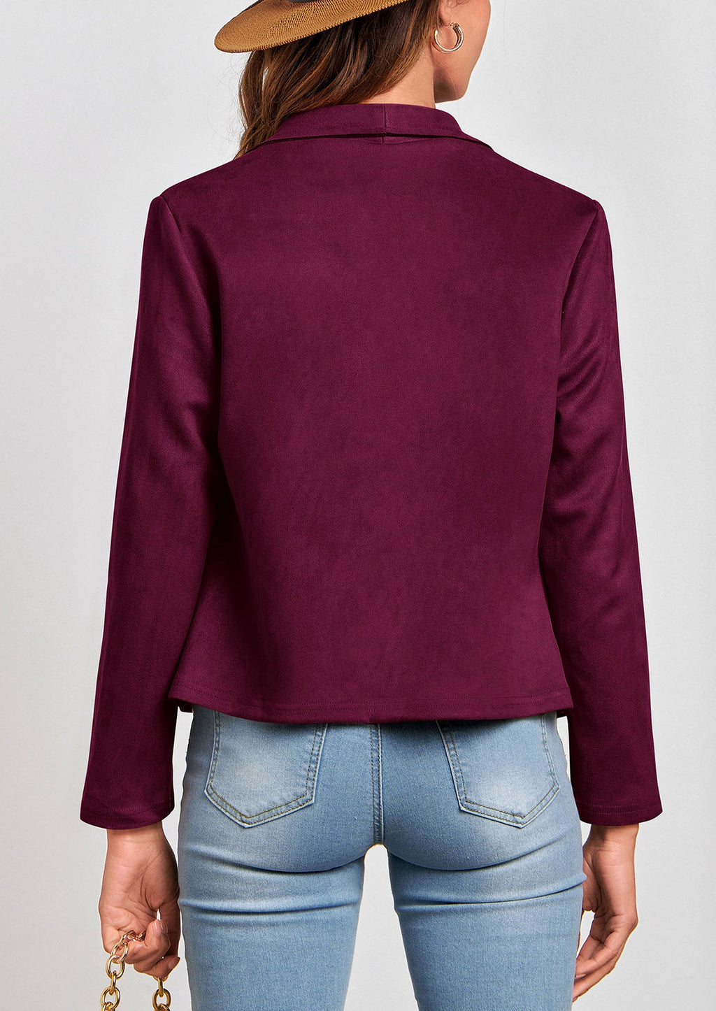 Chaqueta corta de sintético