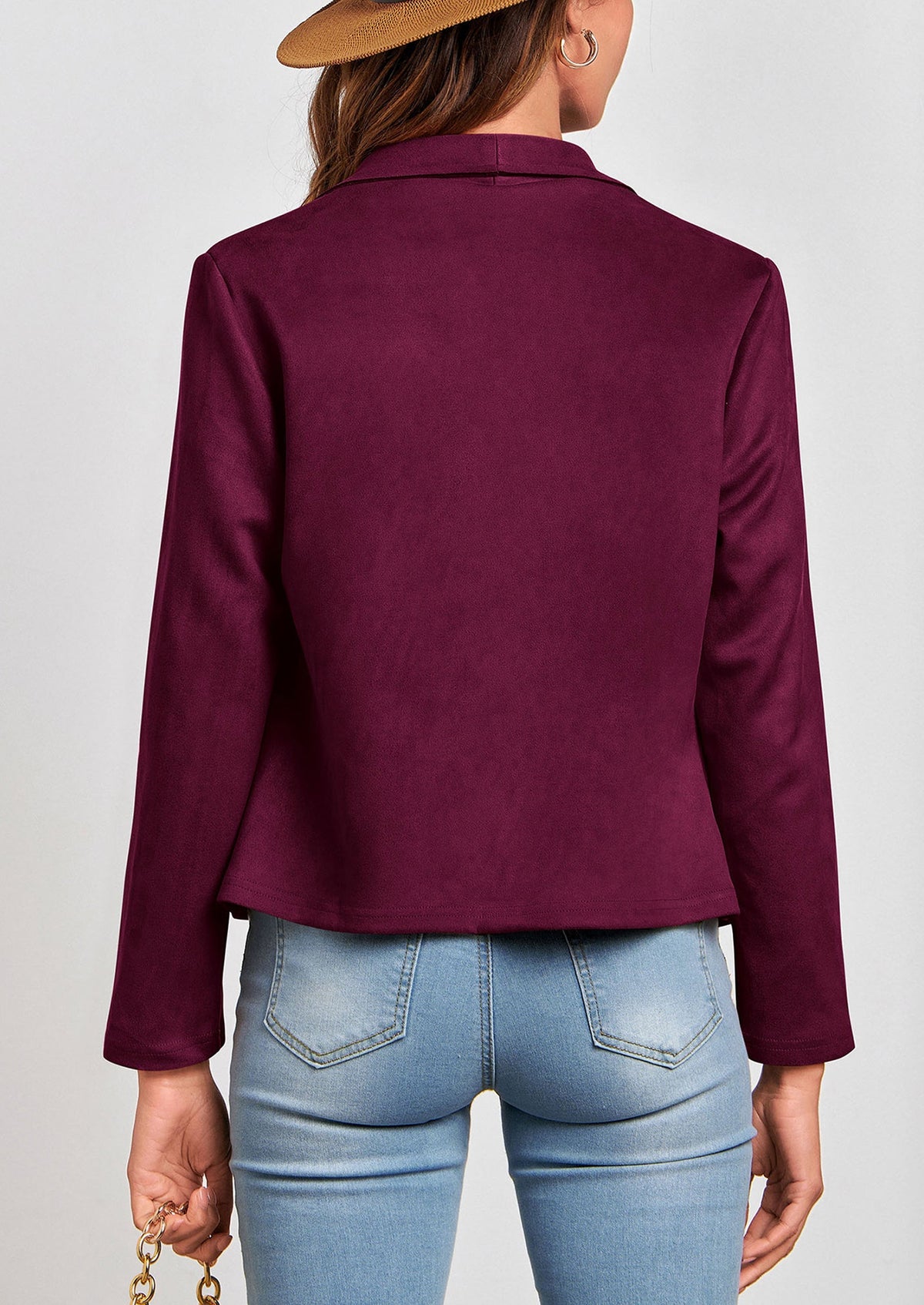 Chaqueta corta de sintético