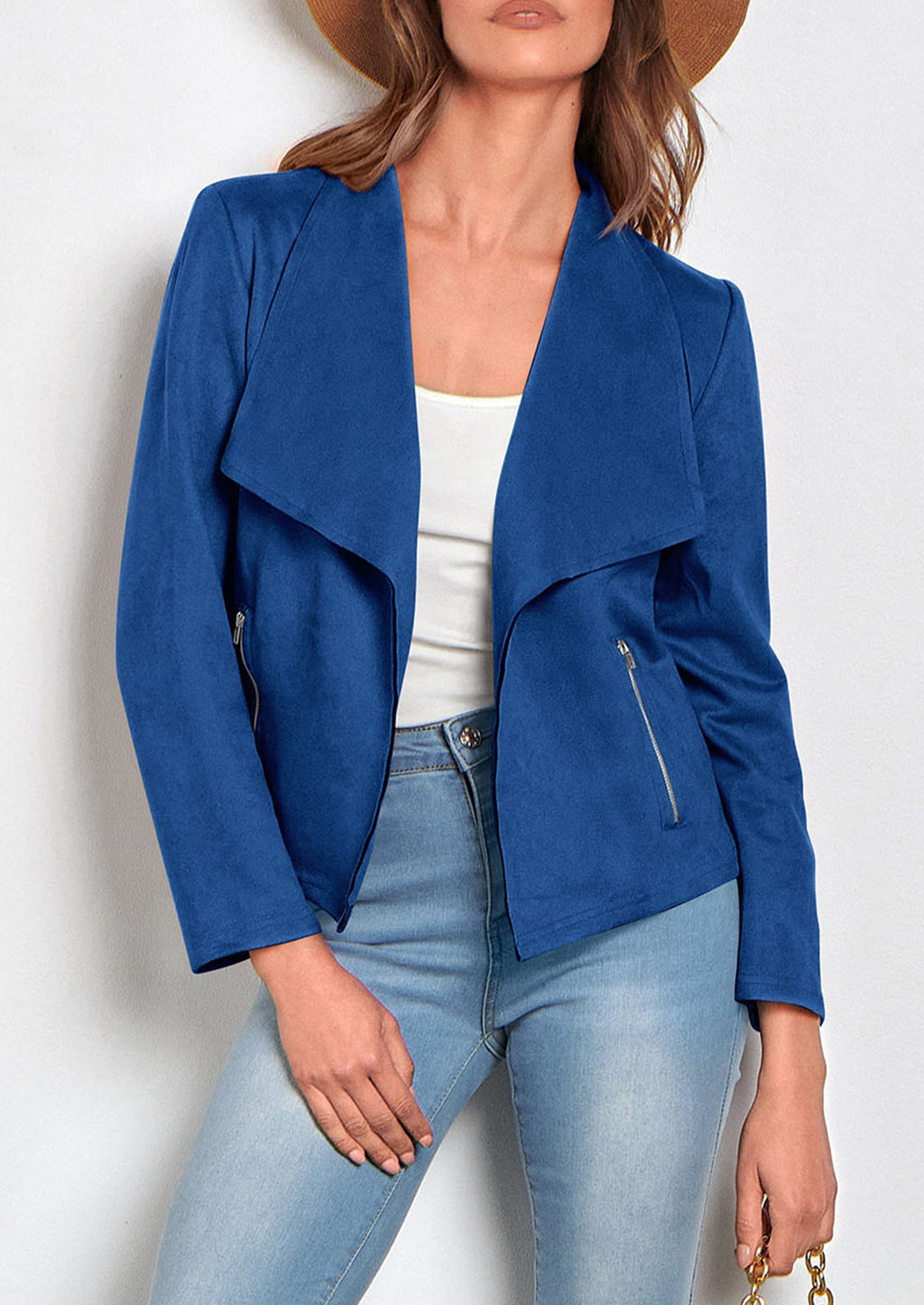Chaqueta corta de sintético