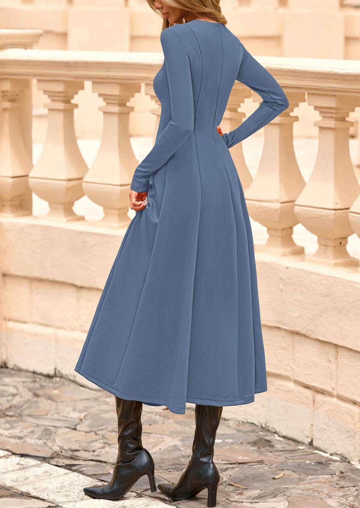Vestido midi elegante