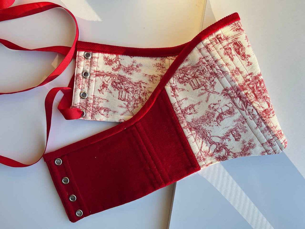 Cinturón corsé para cintura bajo el busto – Talla XS–S