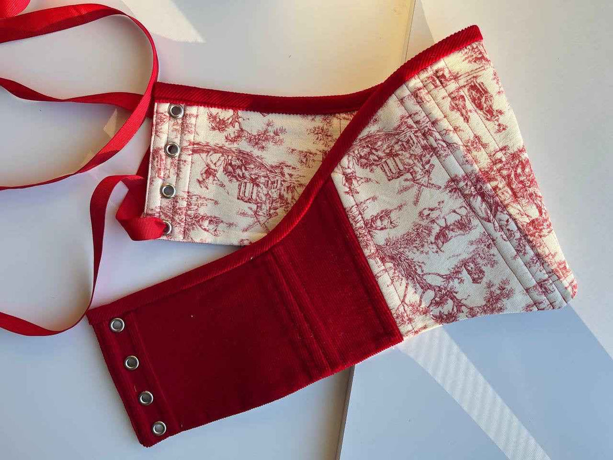 Cinturón corsé para cintura bajo el busto – Talla XS–S