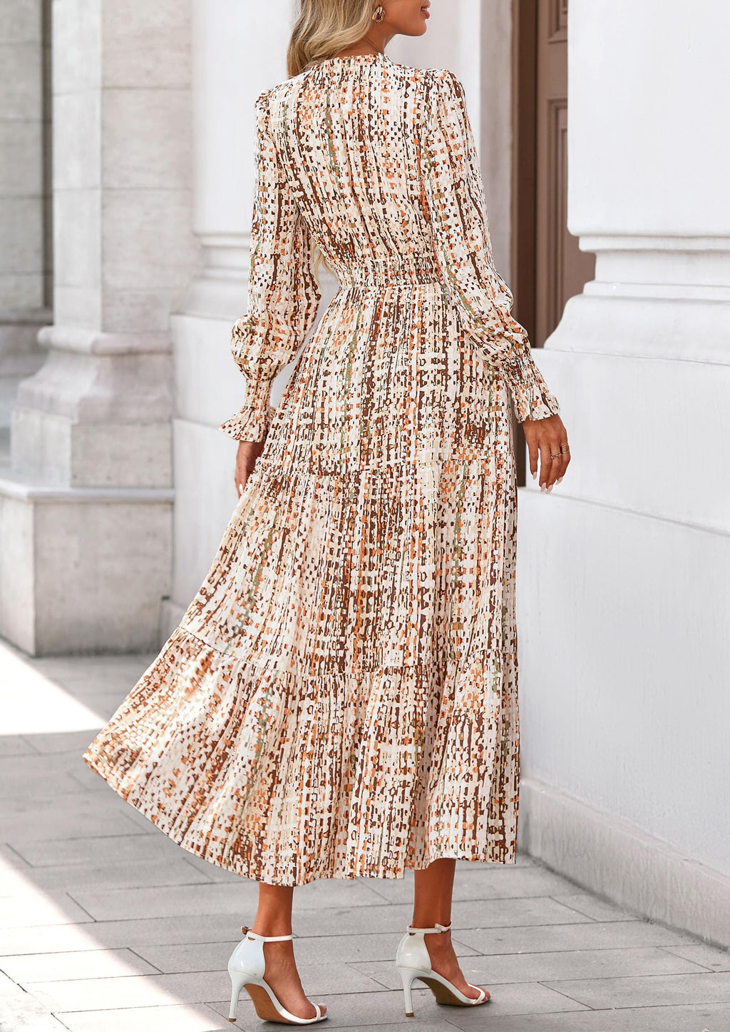 Vestido maxi floral