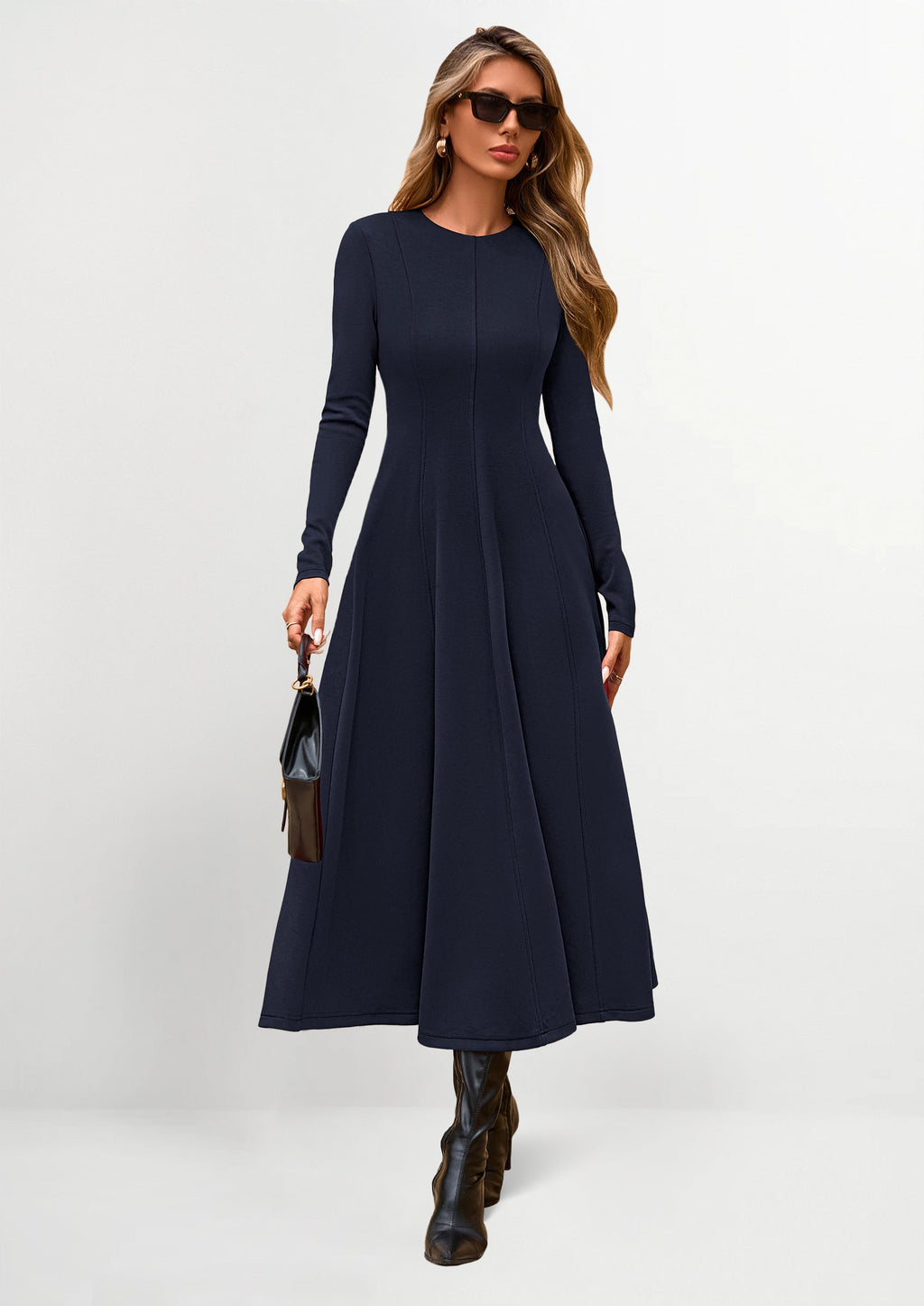 Vestido midi elegante