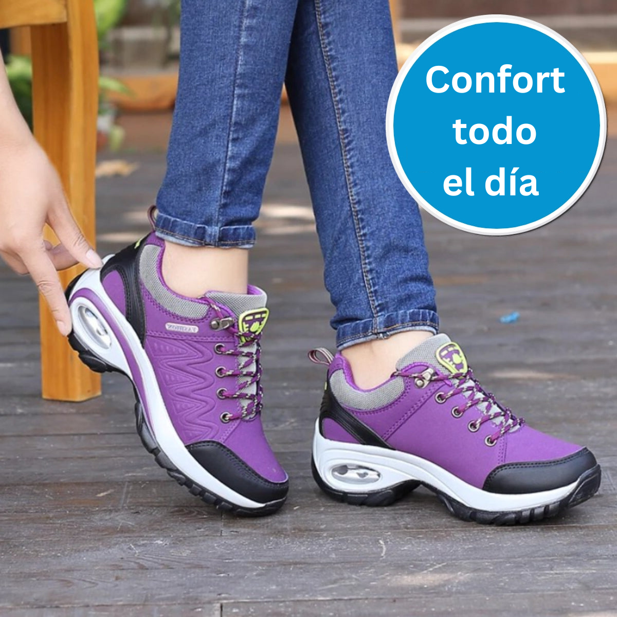Zapatillas deportivas ergonómicas
