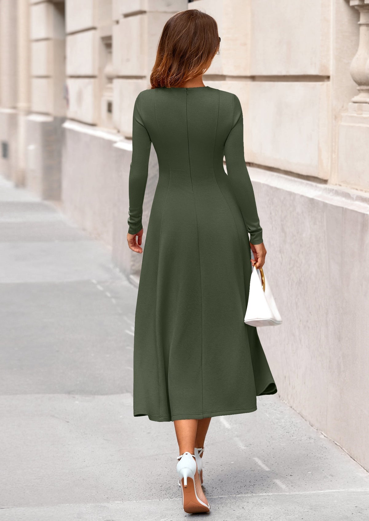 Vestido midi elegante