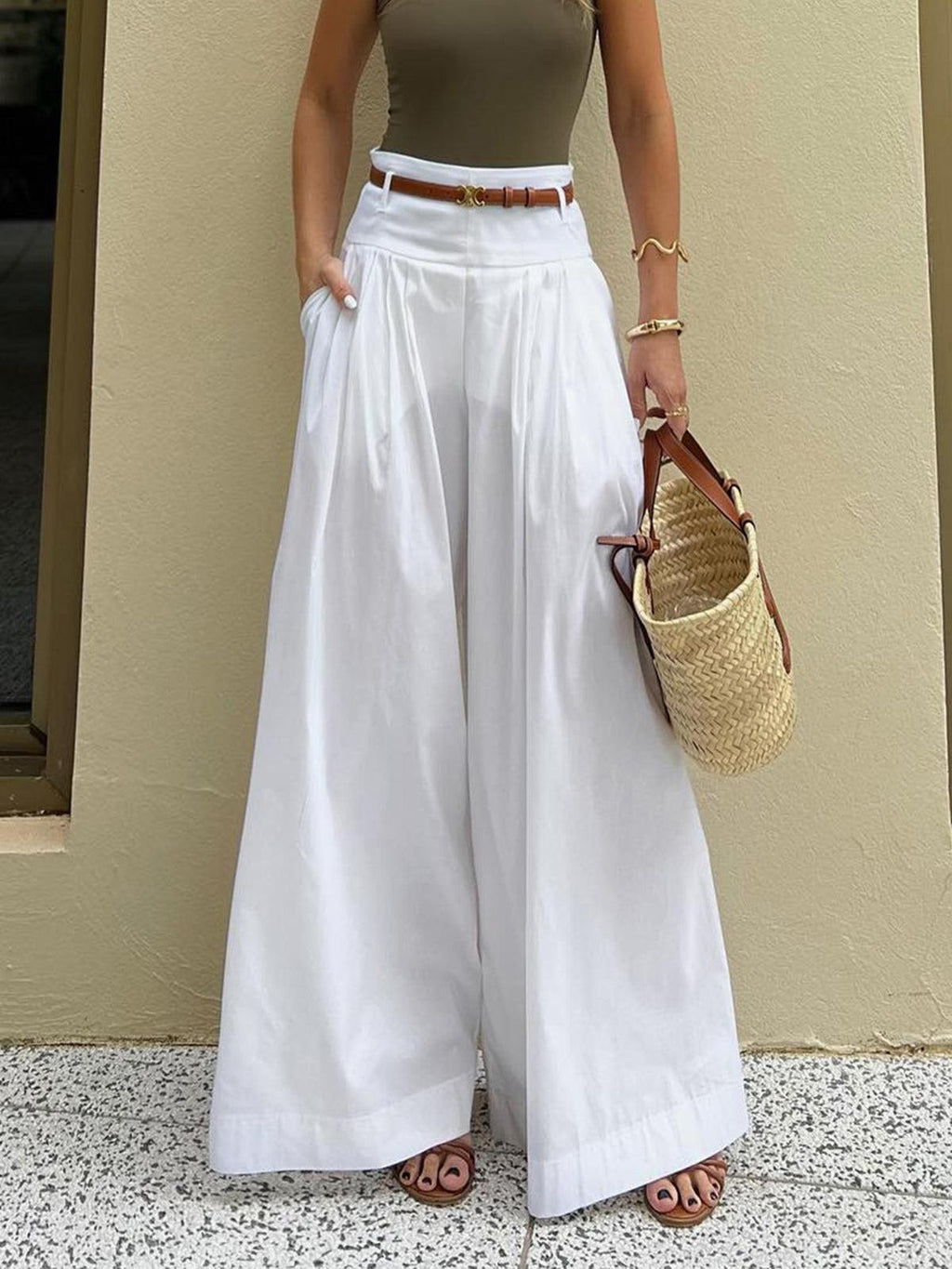 Pantalones Zaida de Algodón Suave
