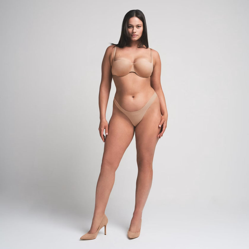 Sujetador balconette push-up Ultimate de SKIMS en color arcilla – ajuste realzado y esculpido