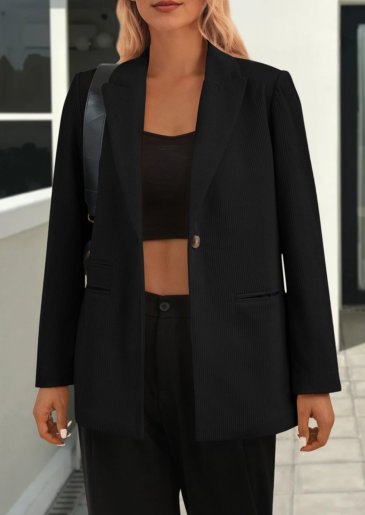Blazer de pana de invierno