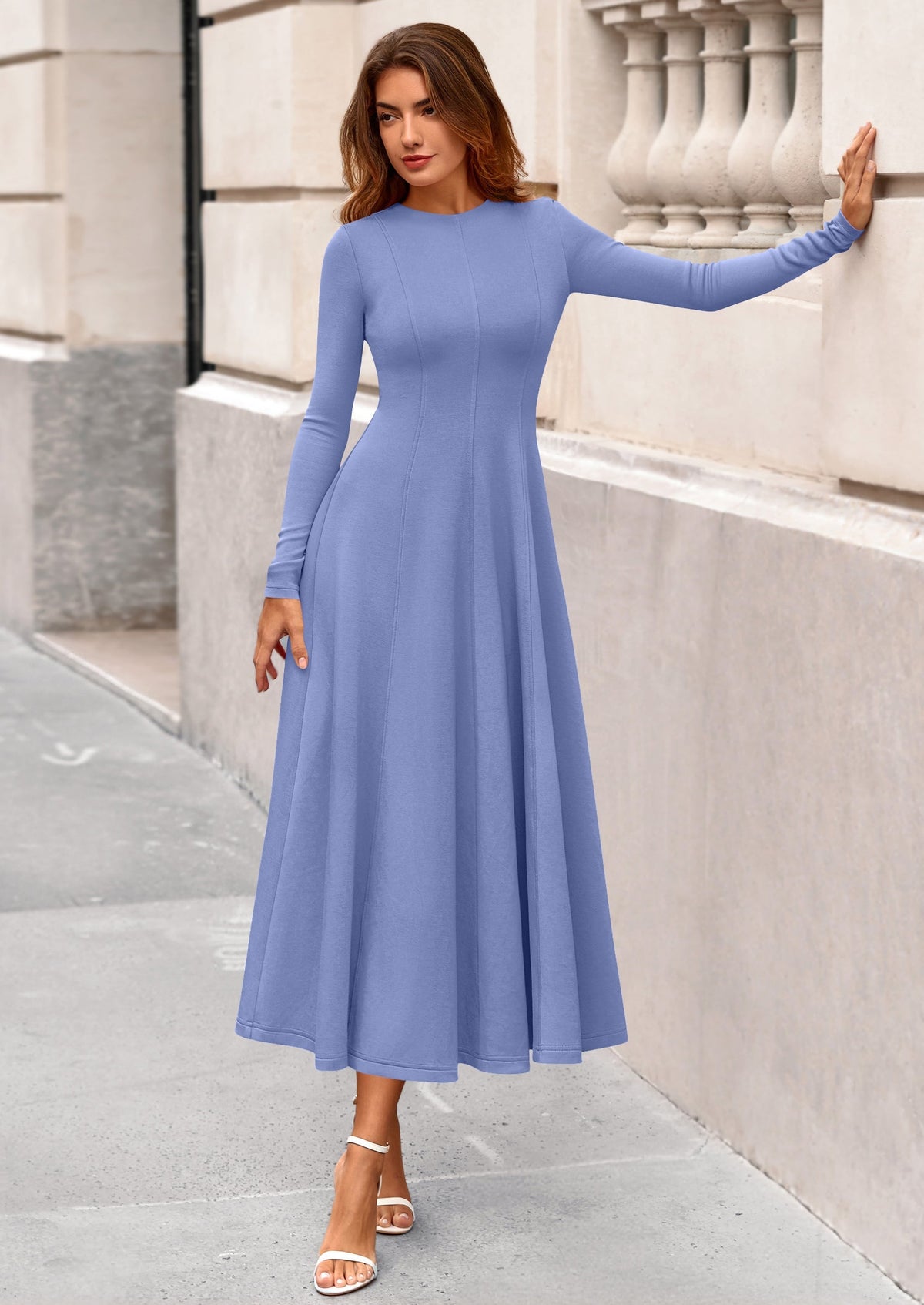 Vestido midi elegante