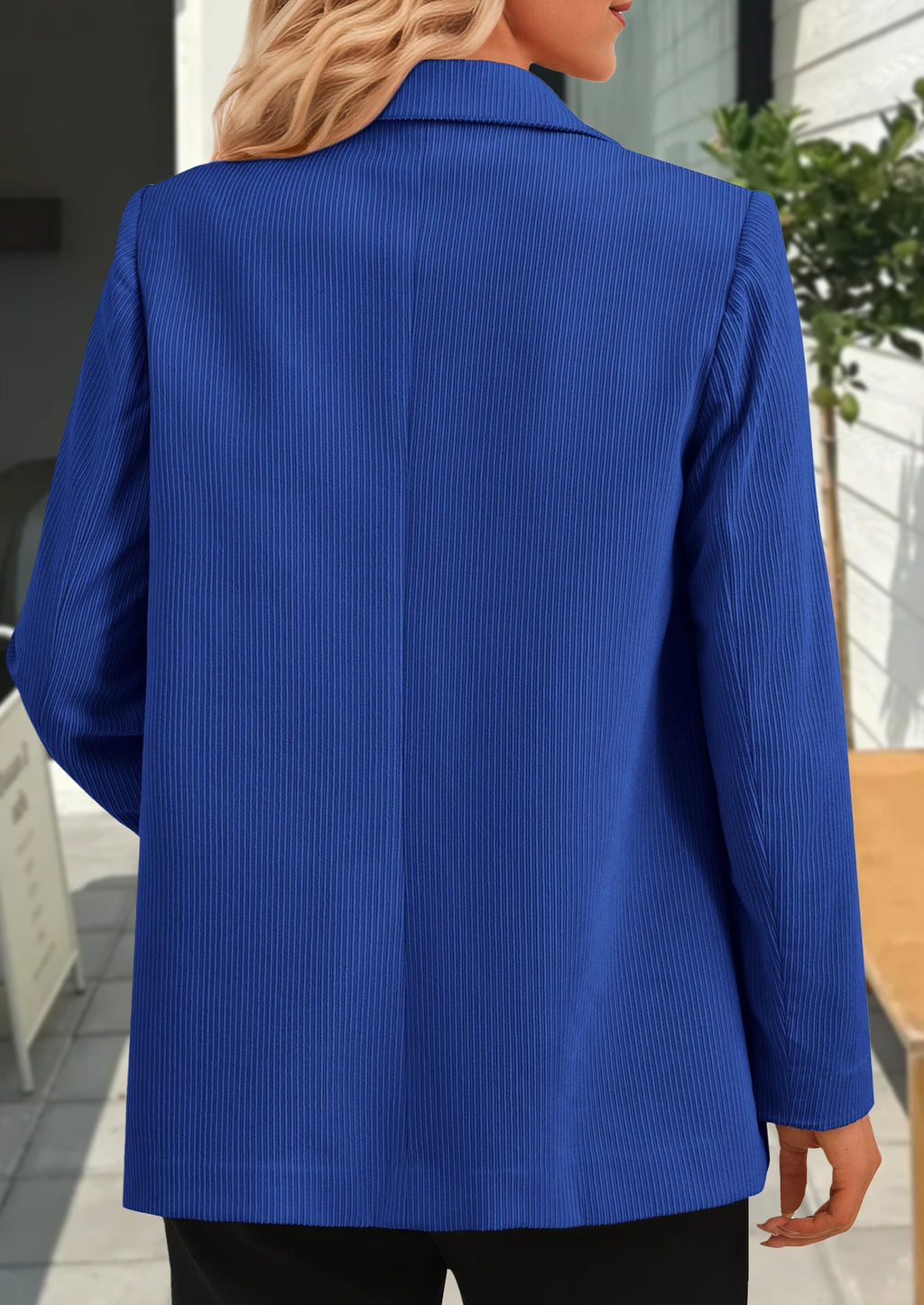 Blazer de pana de invierno