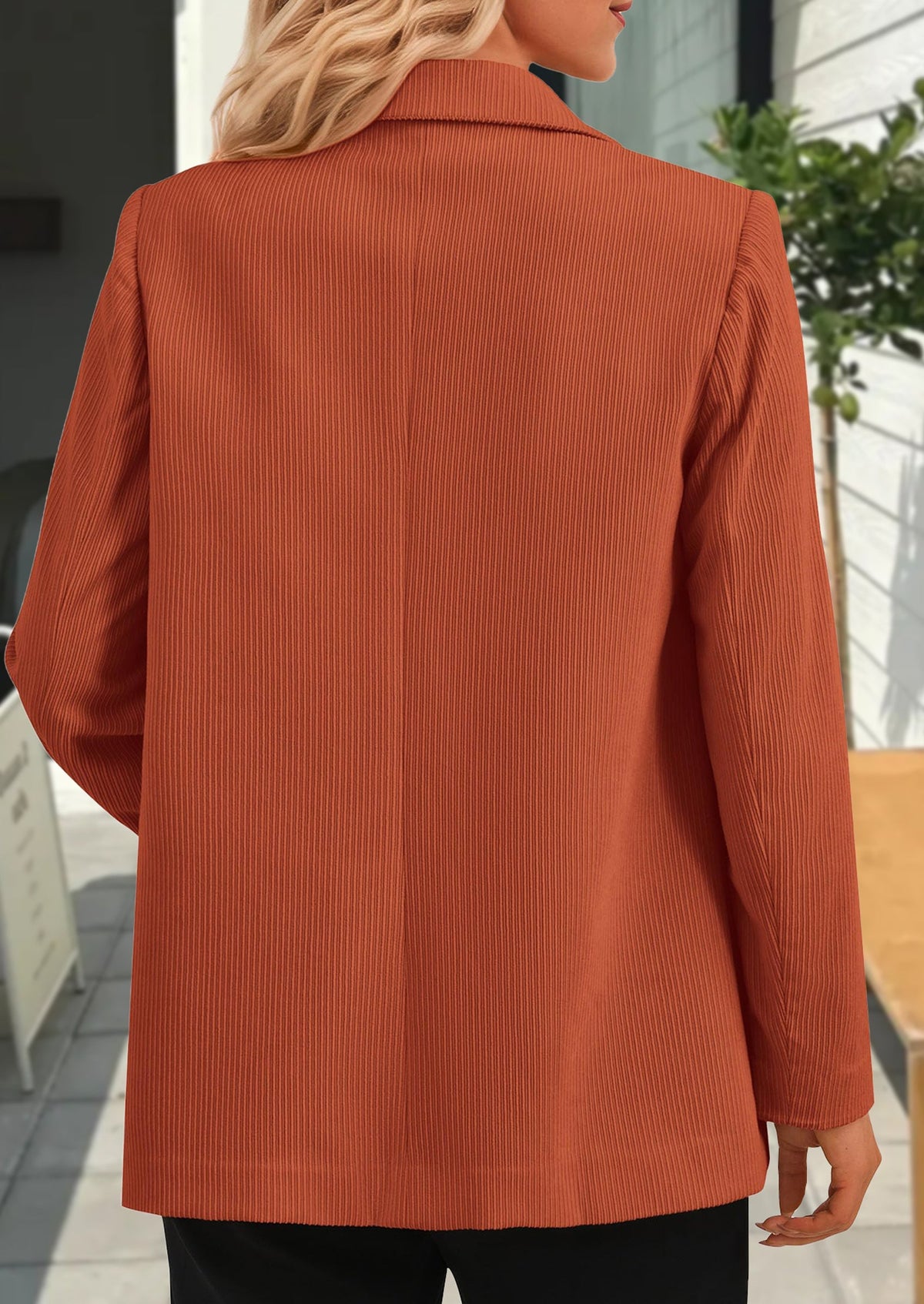 Blazer de pana de invierno