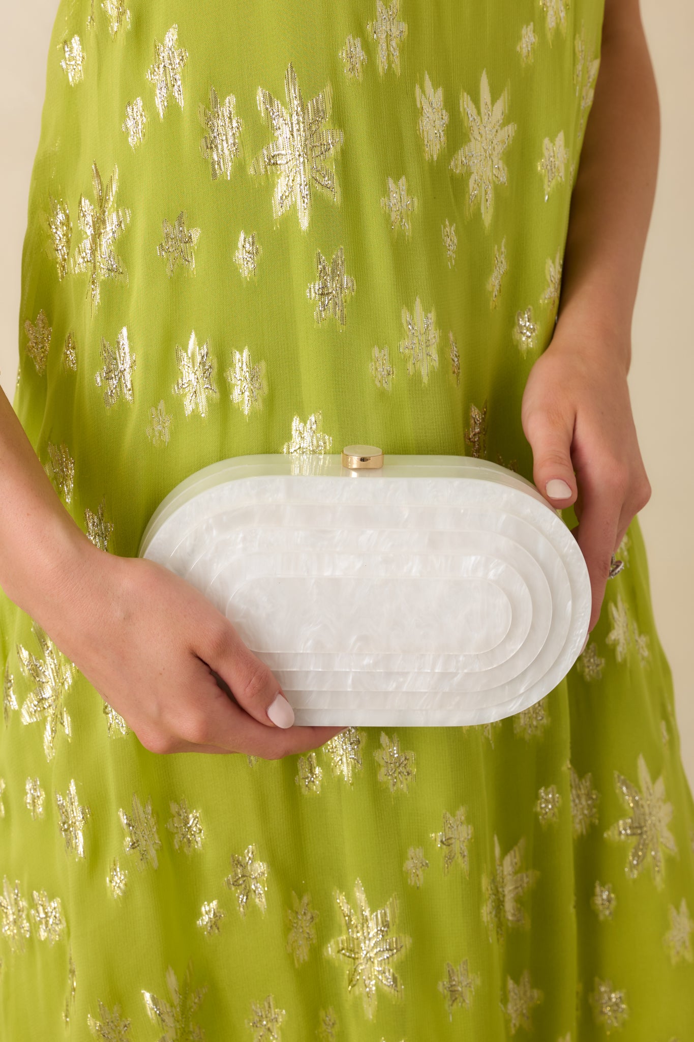 Bolso de noche brillante