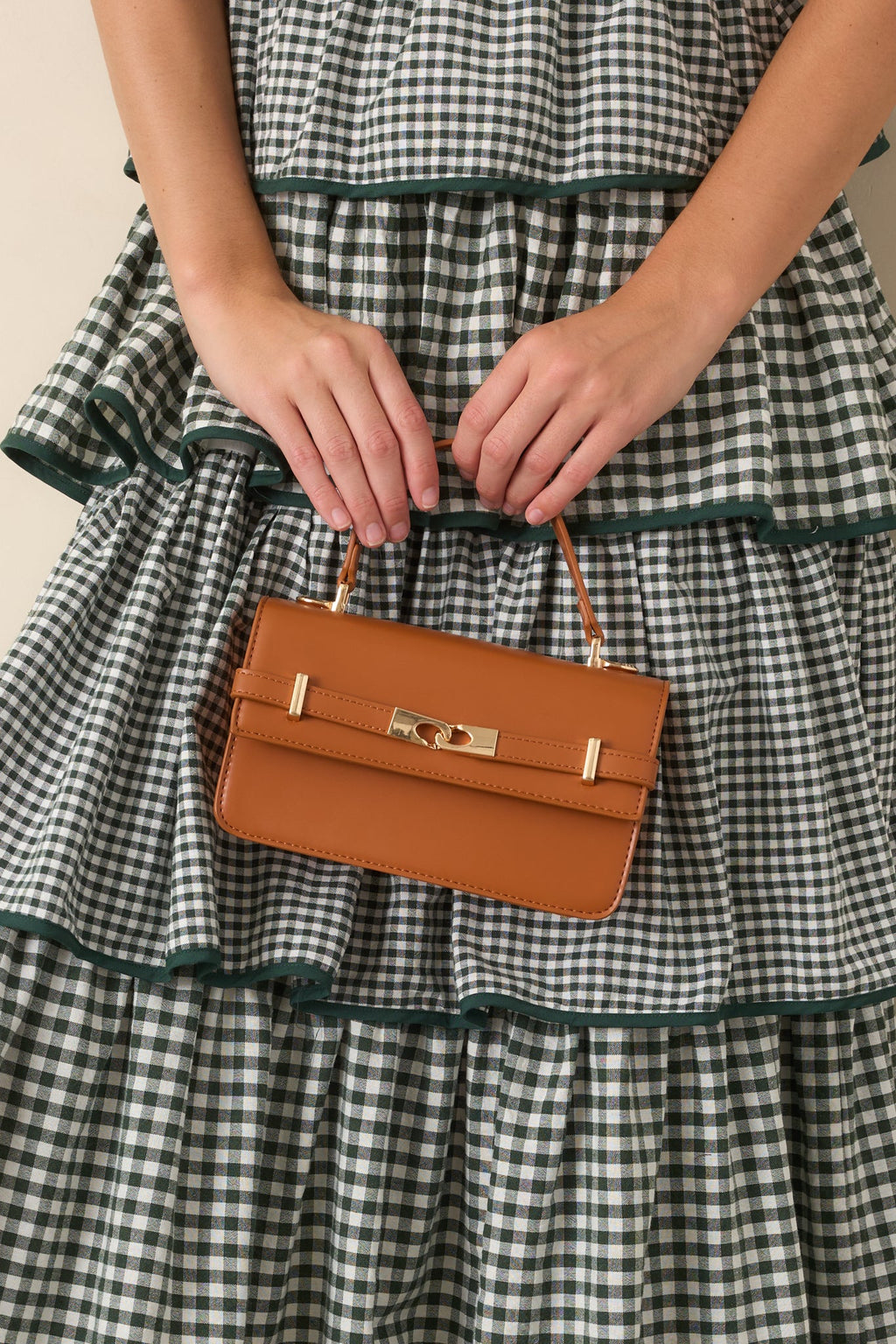Bolso de mano Carry de cuero