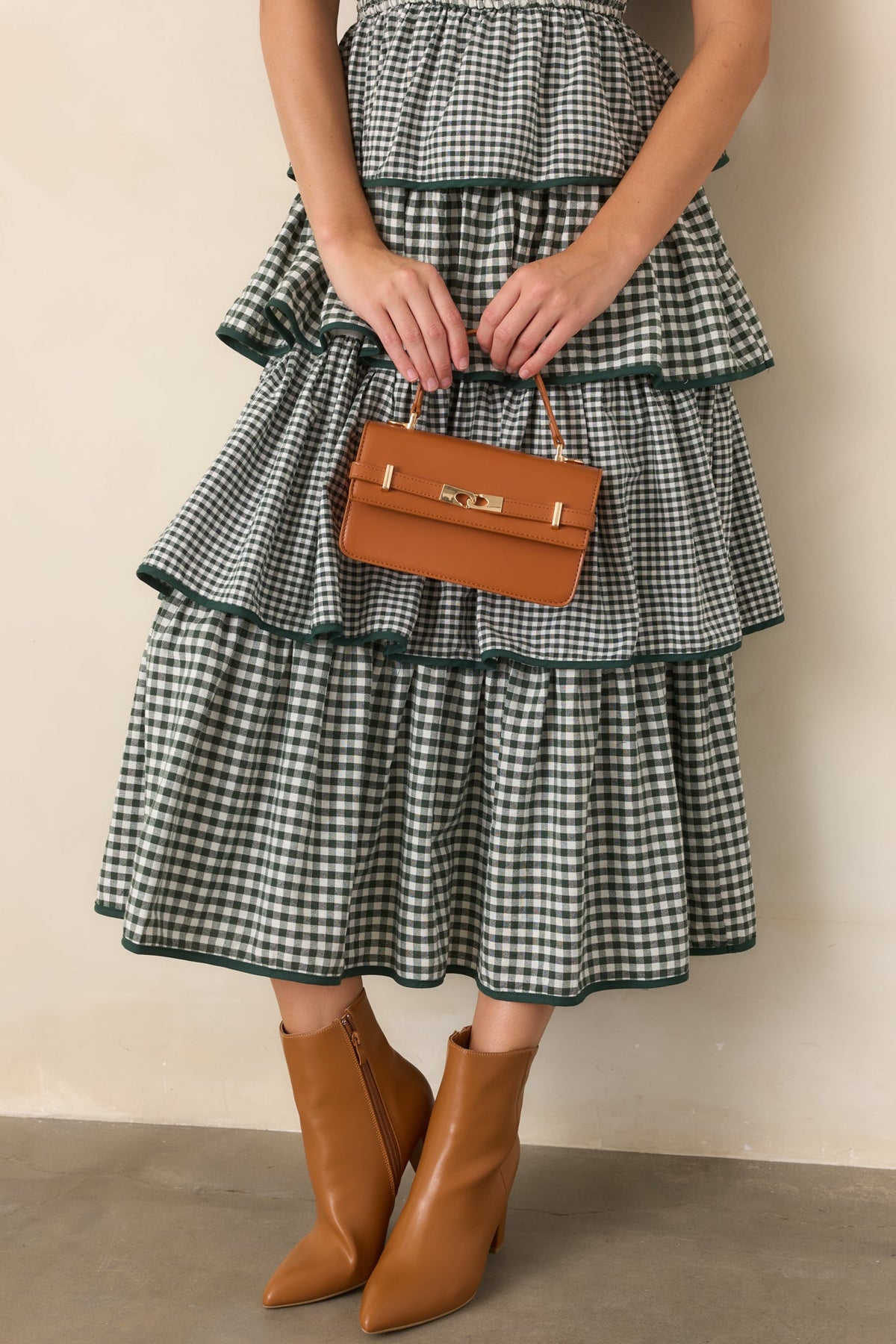 Bolso de mano Carry de cuero