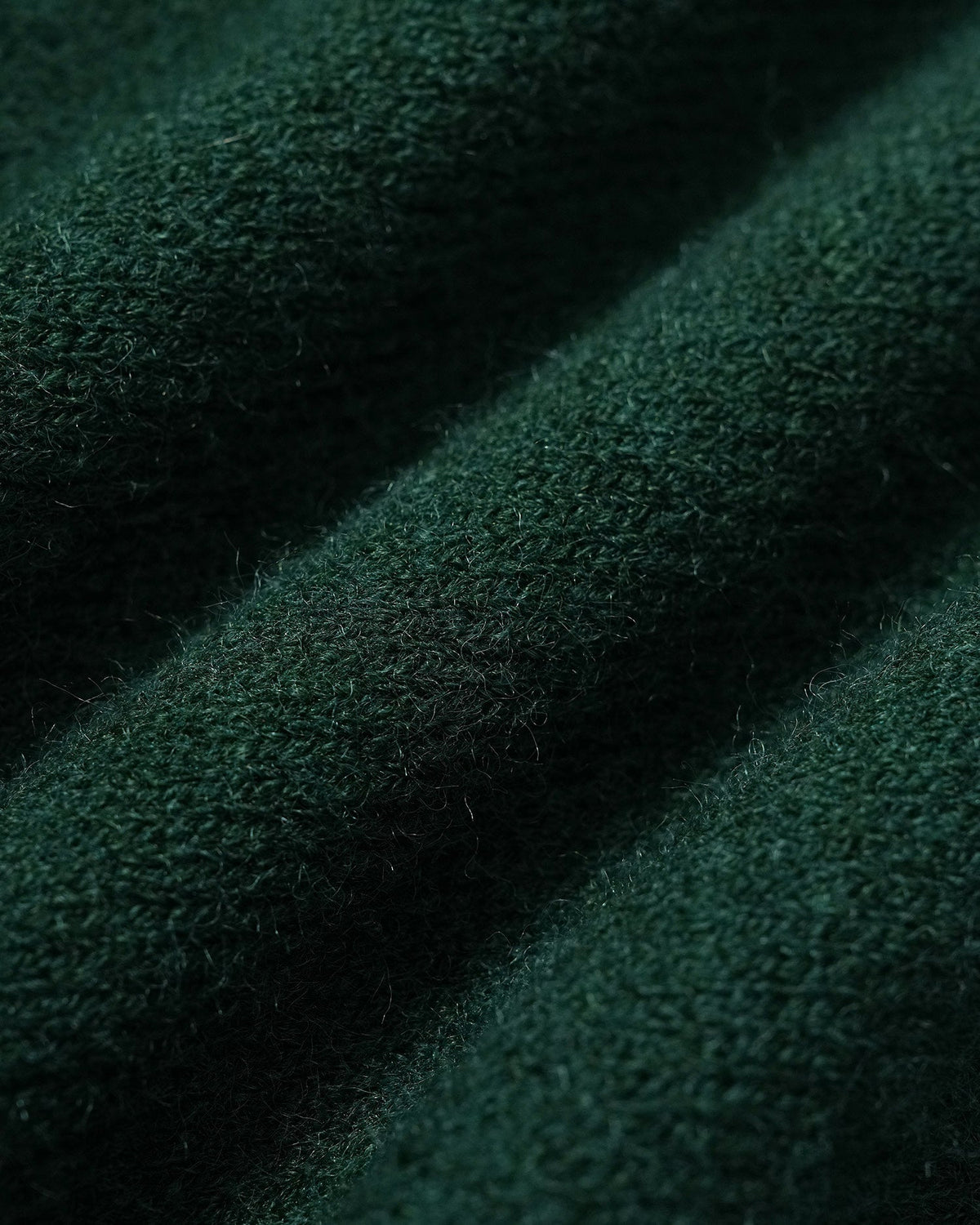 Cárdigan de punto verde elegante con cuello redondo