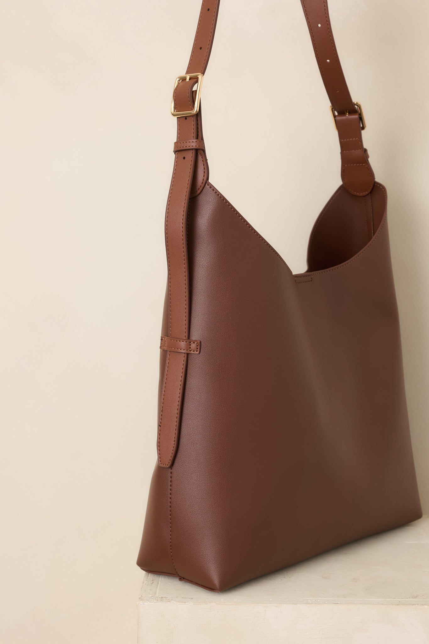 Bolso hombro chocolate