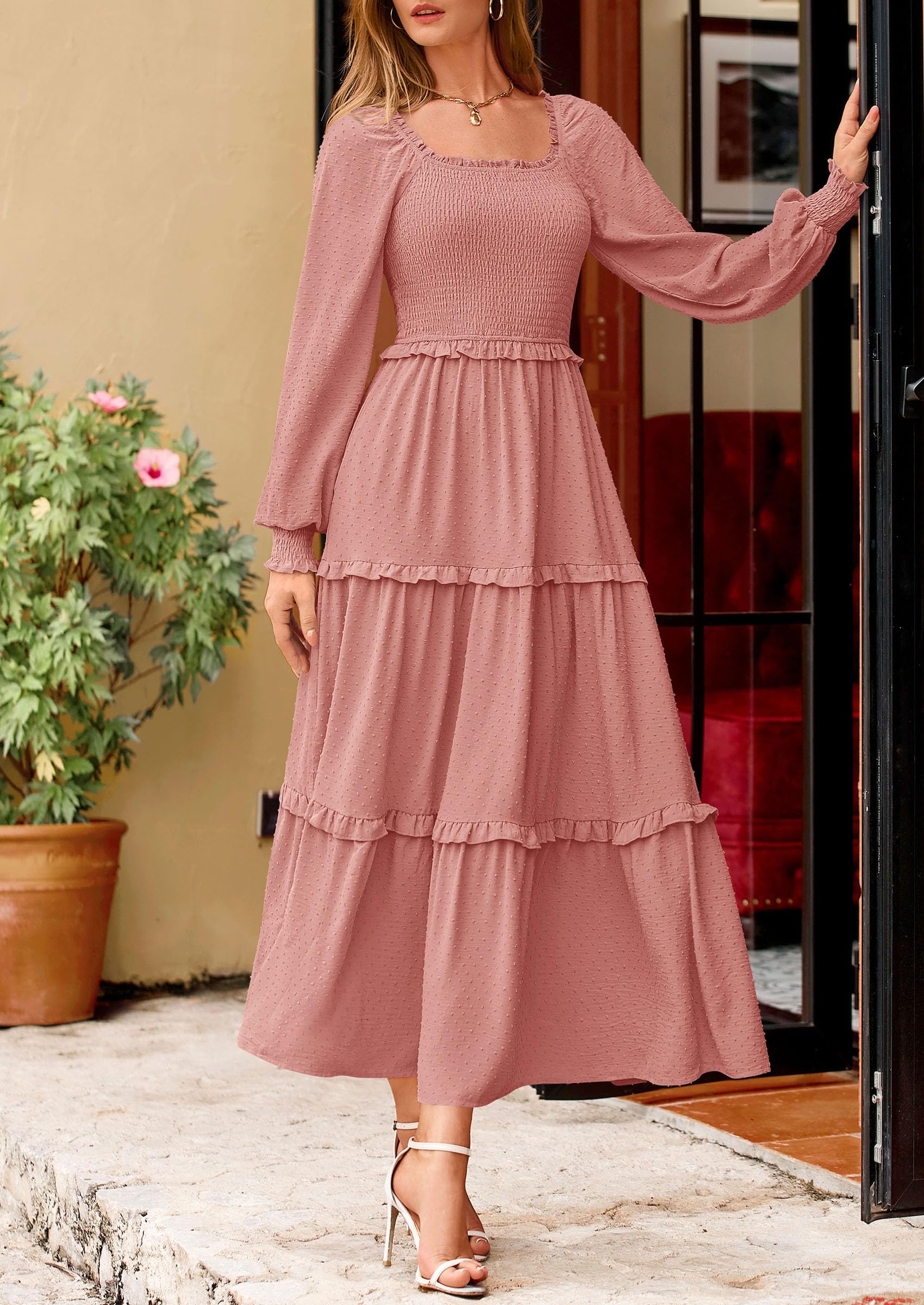 Vestido de plumetis